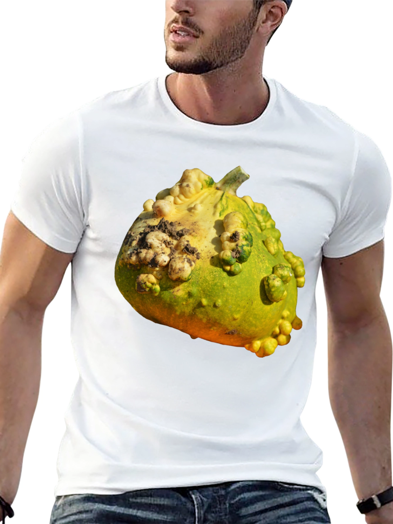 Gourd Graphic T-Shirt Novelty Fruit Tee