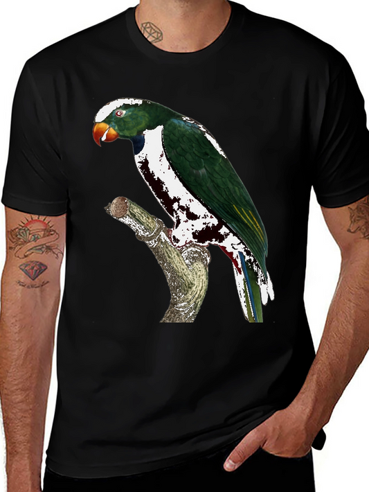 Parrot Graphic T-Shirt - Unique Bird Lovers Tee