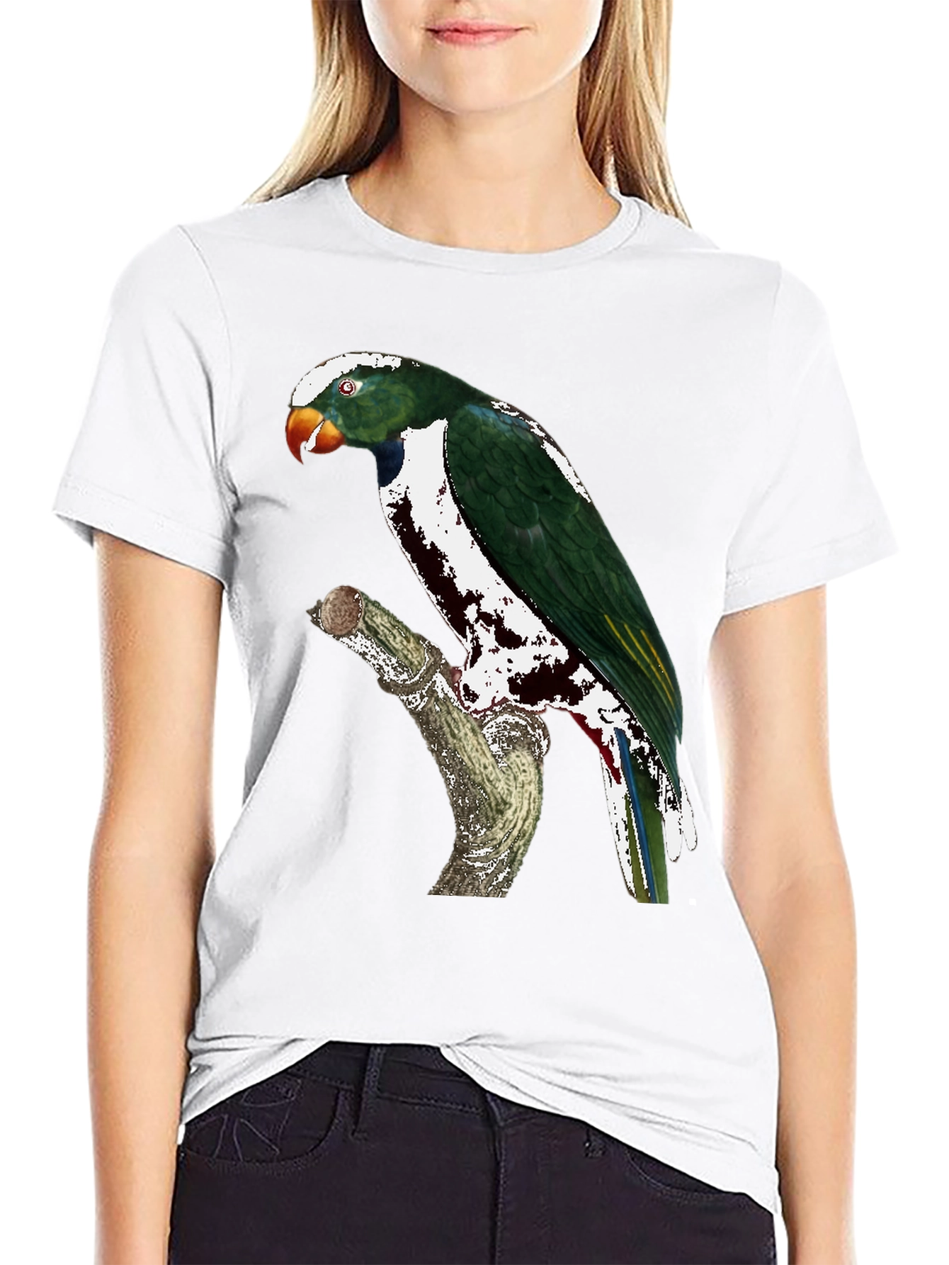 Parrot Graphic T-Shirt - Unique Bird Lovers Tee