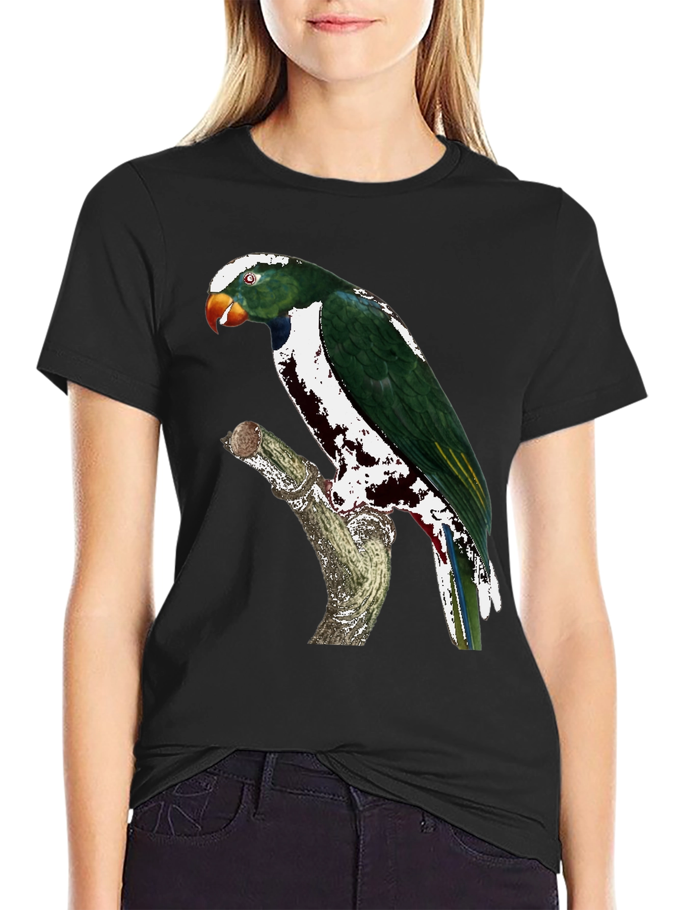 Parrot Graphic T-Shirt - Unique Bird Lovers Tee