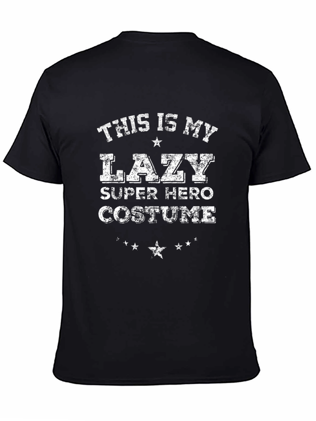 Lazy Superhero Costume T-Shirt