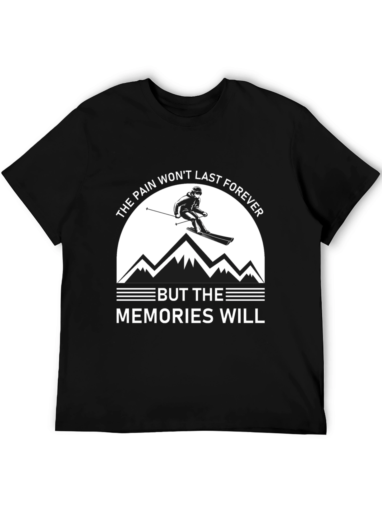 Skiing Memories Graphic T-Shirt