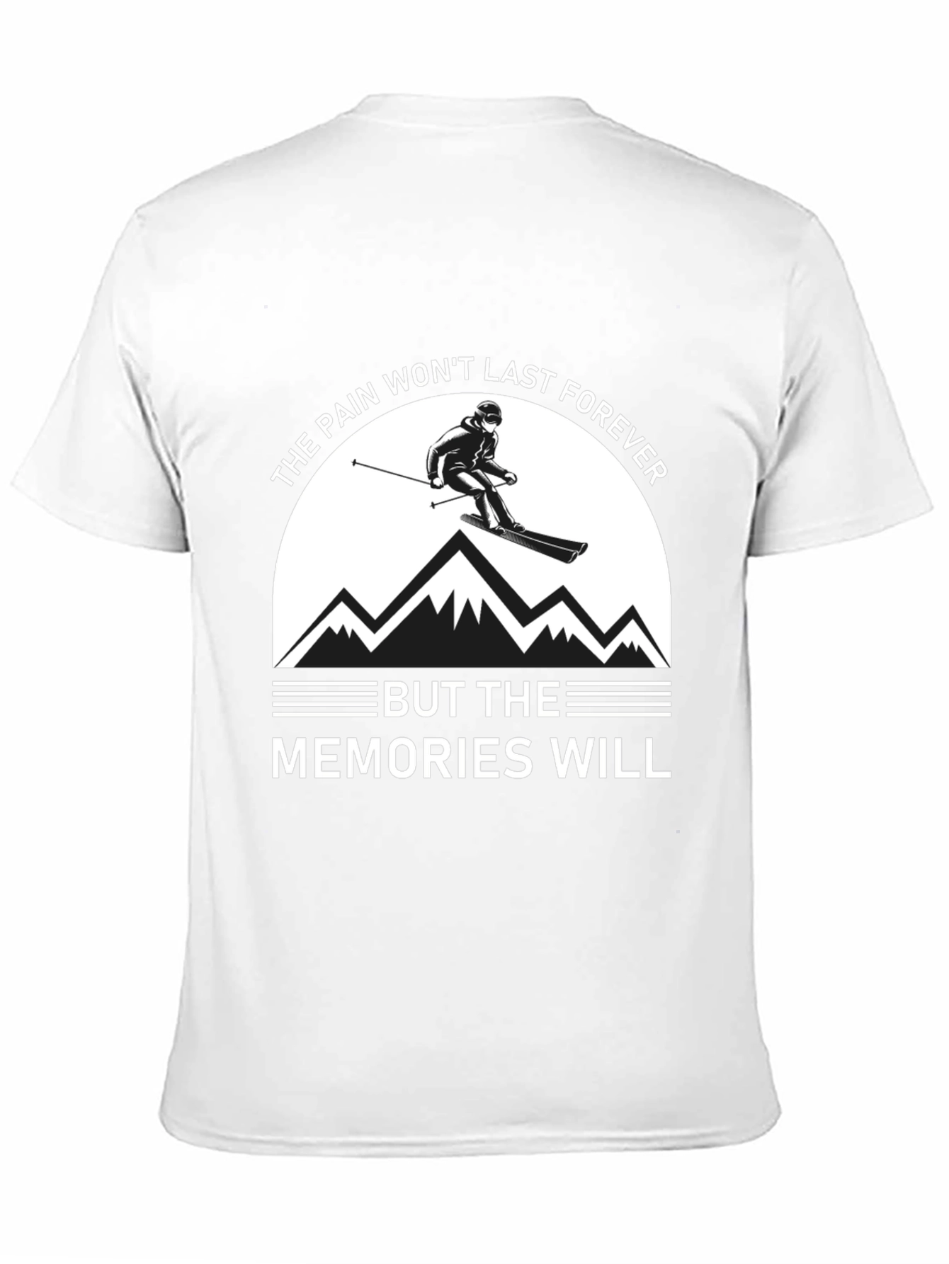 Skiing Memories Graphic T-Shirt