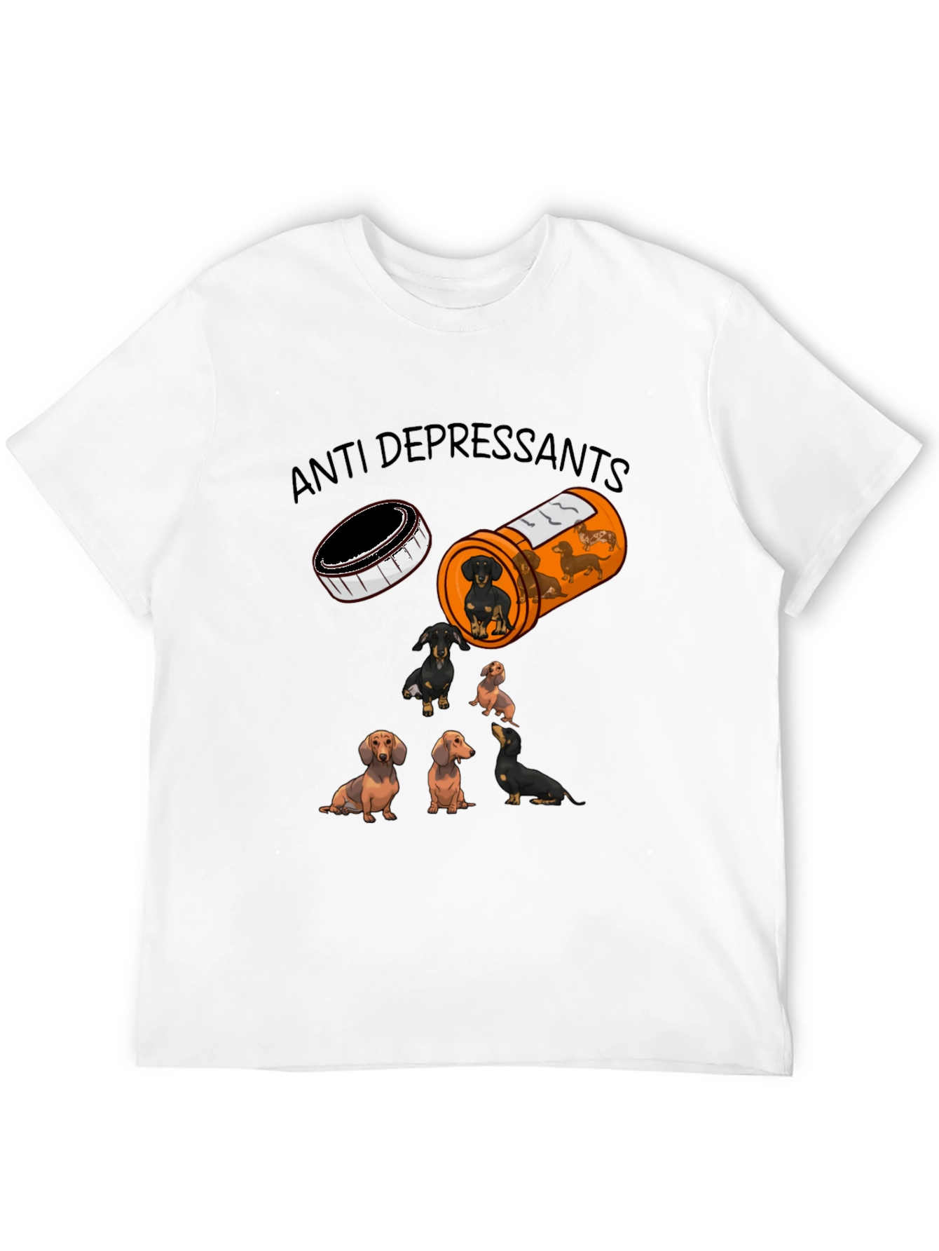Anti-Depressant Dachshund T-Shirt