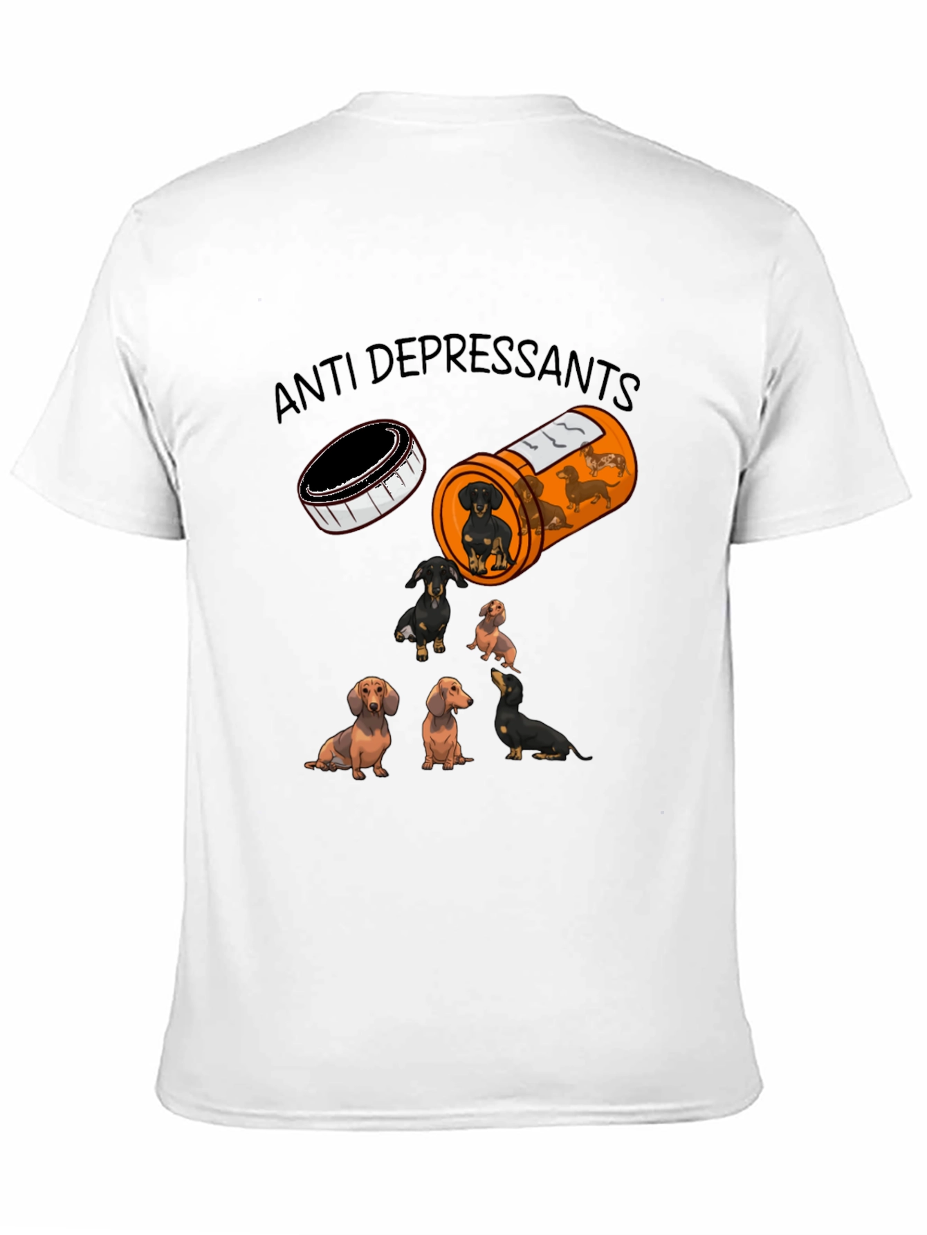 Anti-Depressant Dachshund T-Shirt