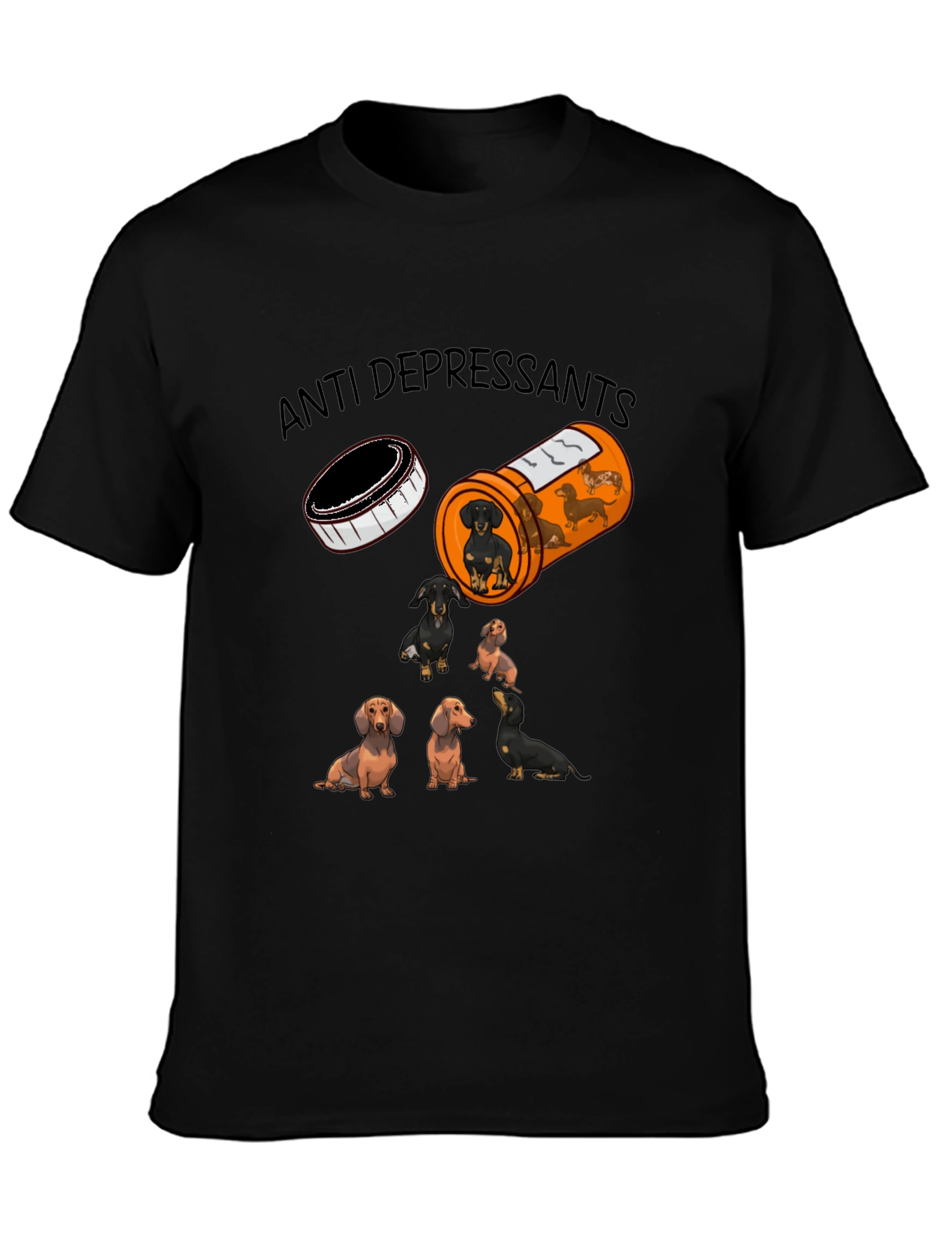 Anti-Depressant Dachshund T-Shirt