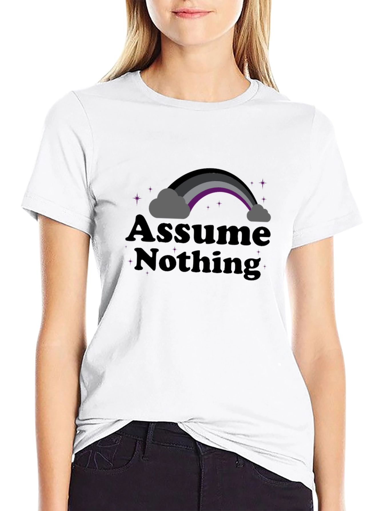 Assume Nothing Ace Pride T-Shirt