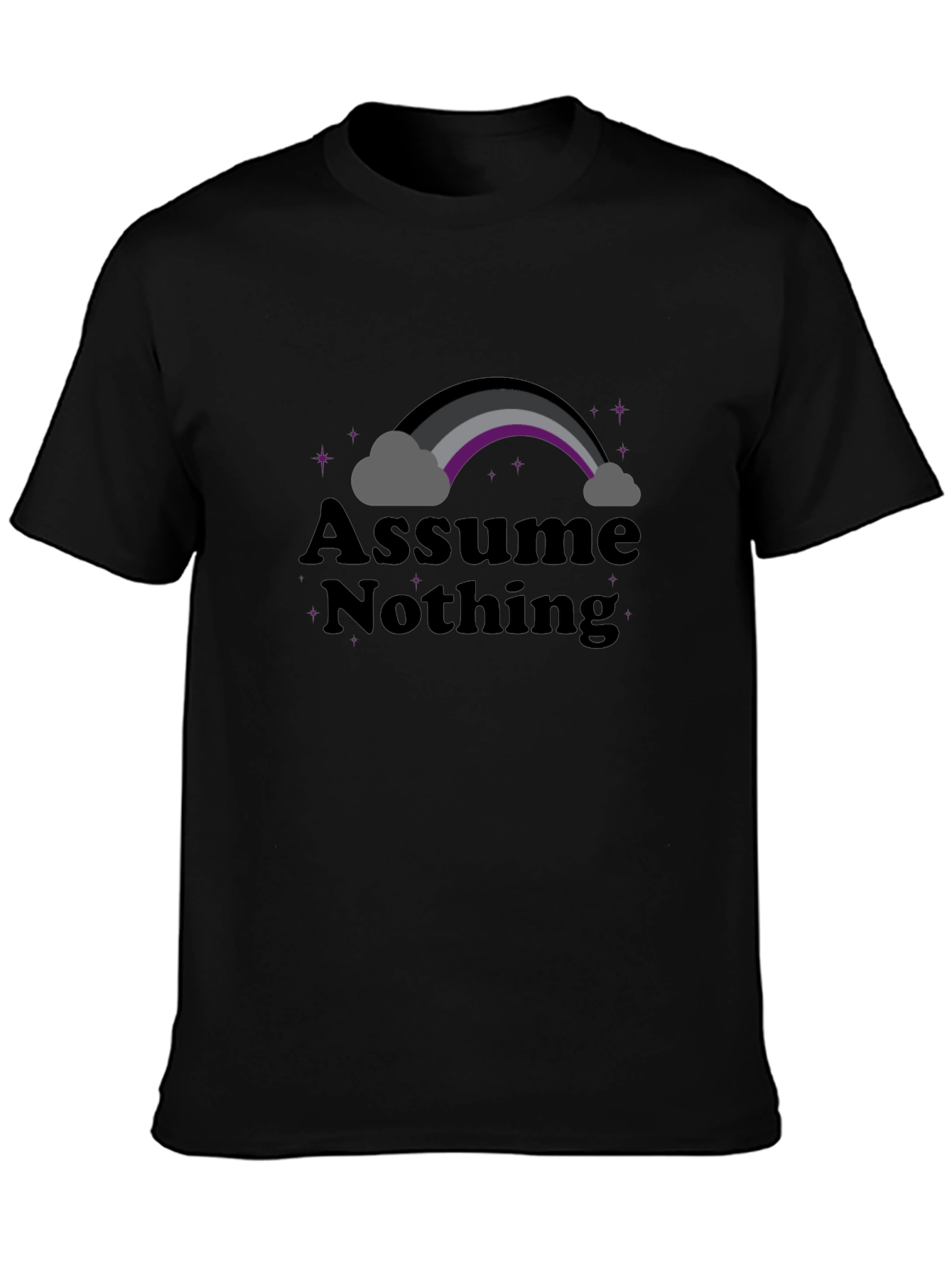 Assume Nothing Ace Pride T-Shirt