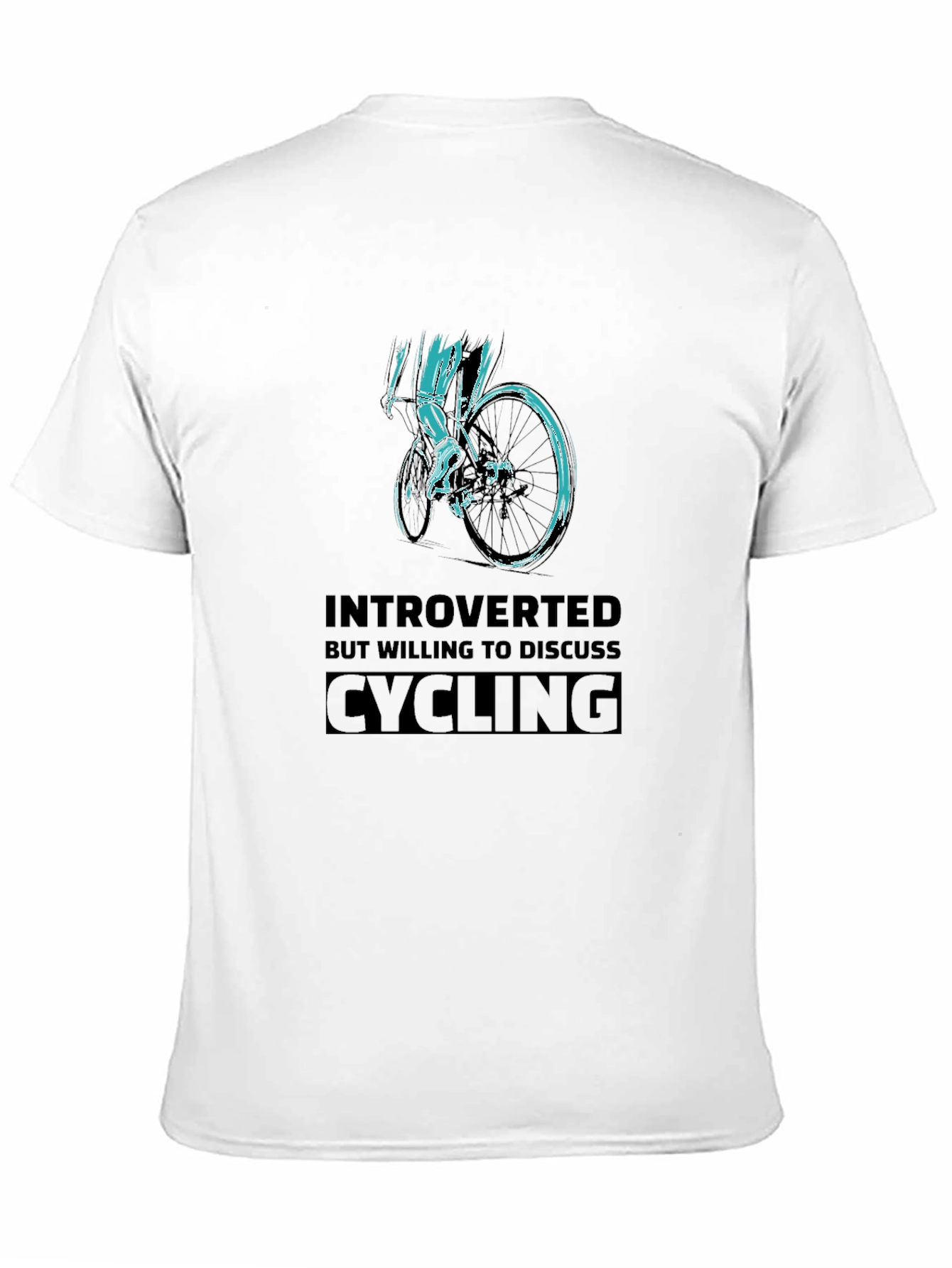 Introverted Cycling Graphic Tee