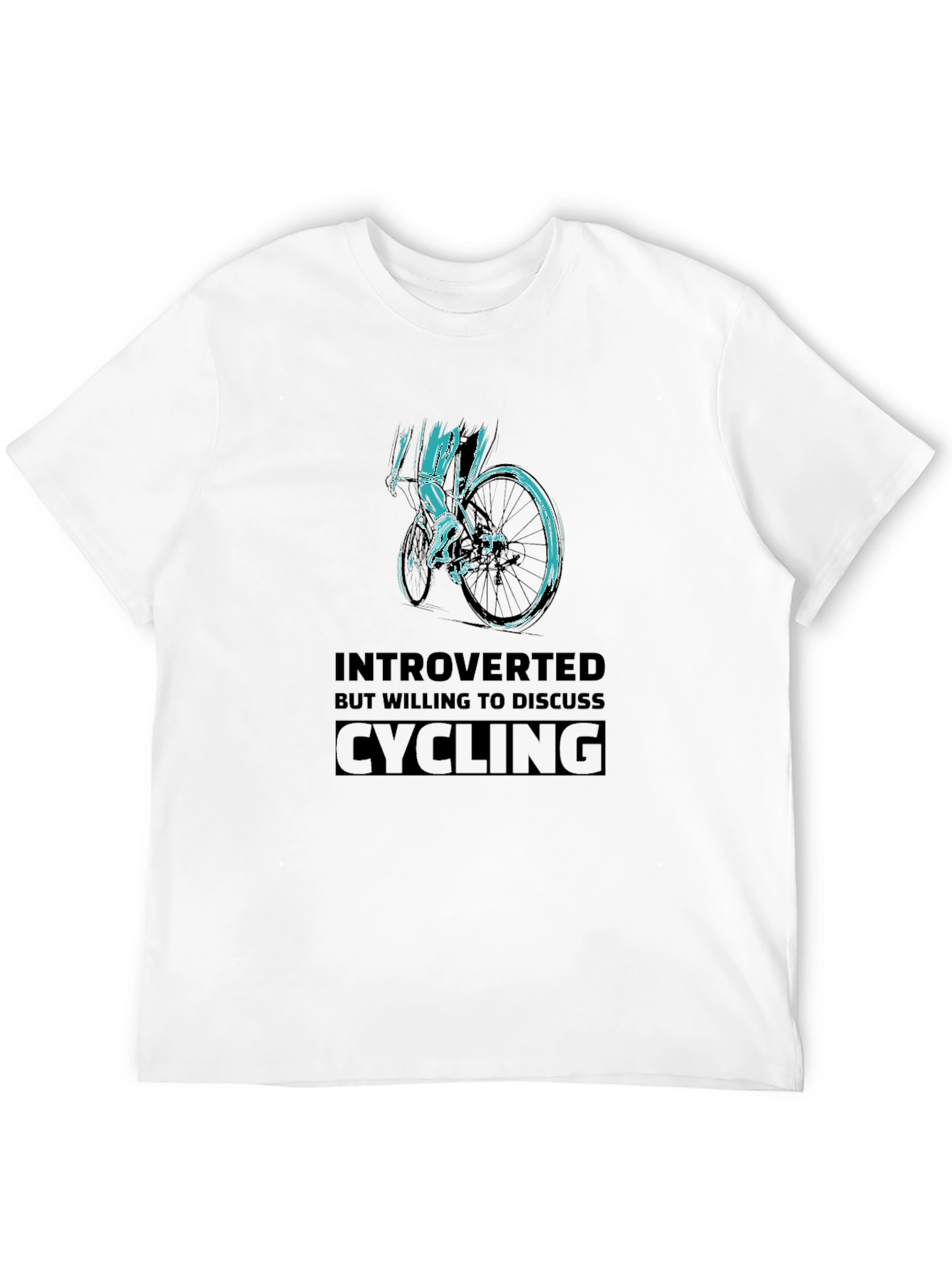 Introverted Cycling Graphic Tee