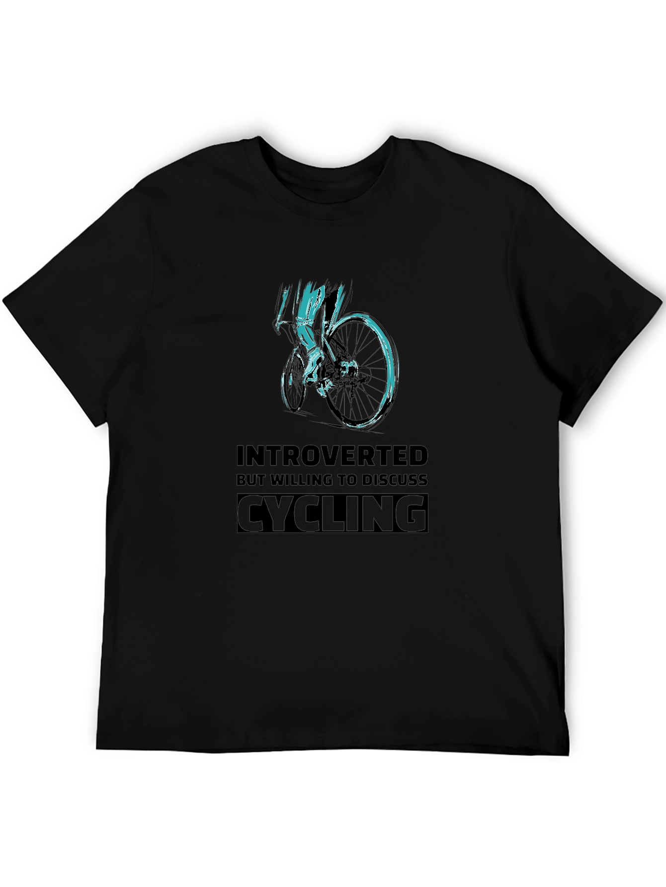 Introverted Cycling Graphic Tee