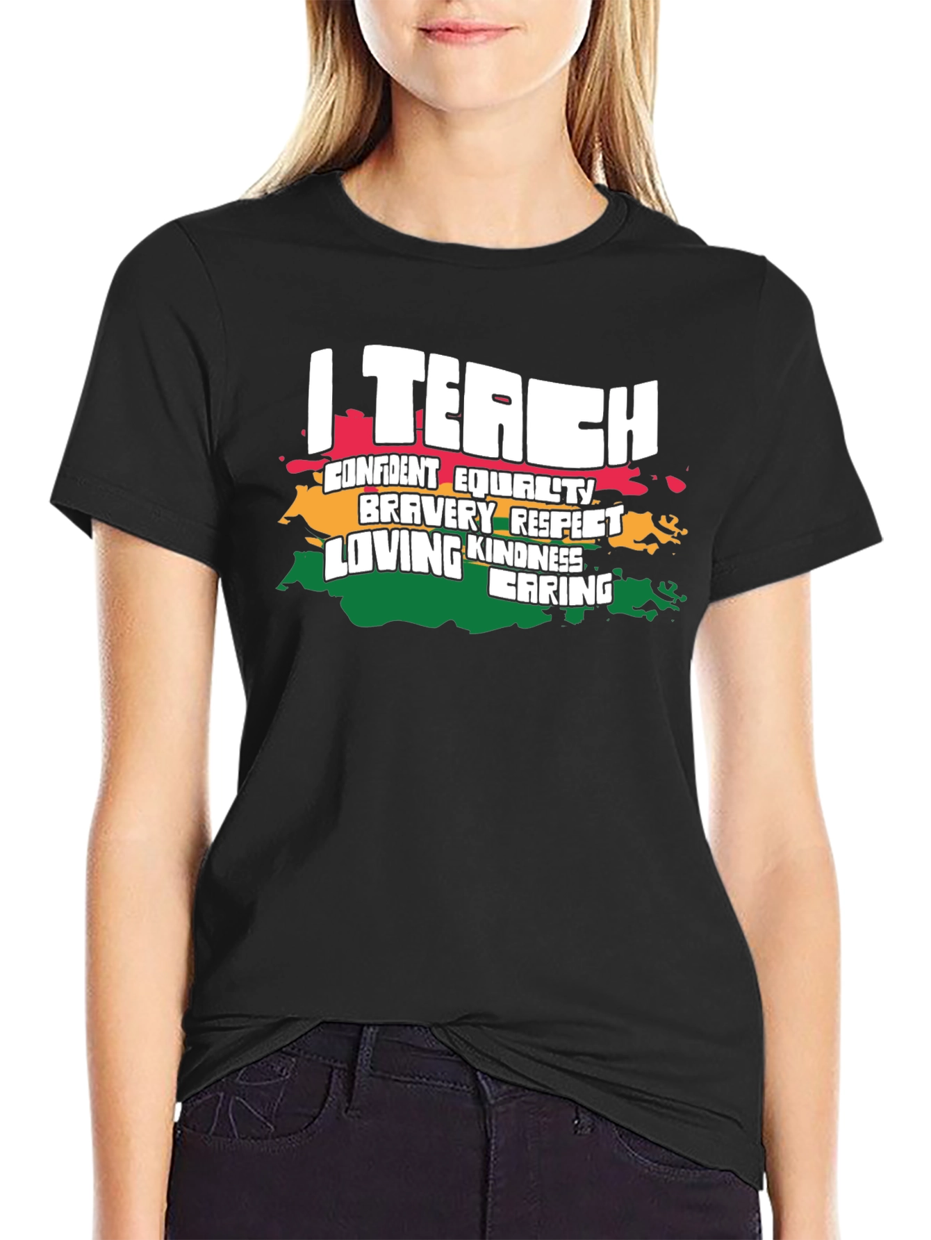 I Teach Kindness T-Shirt - Educator Appreciation Tee
