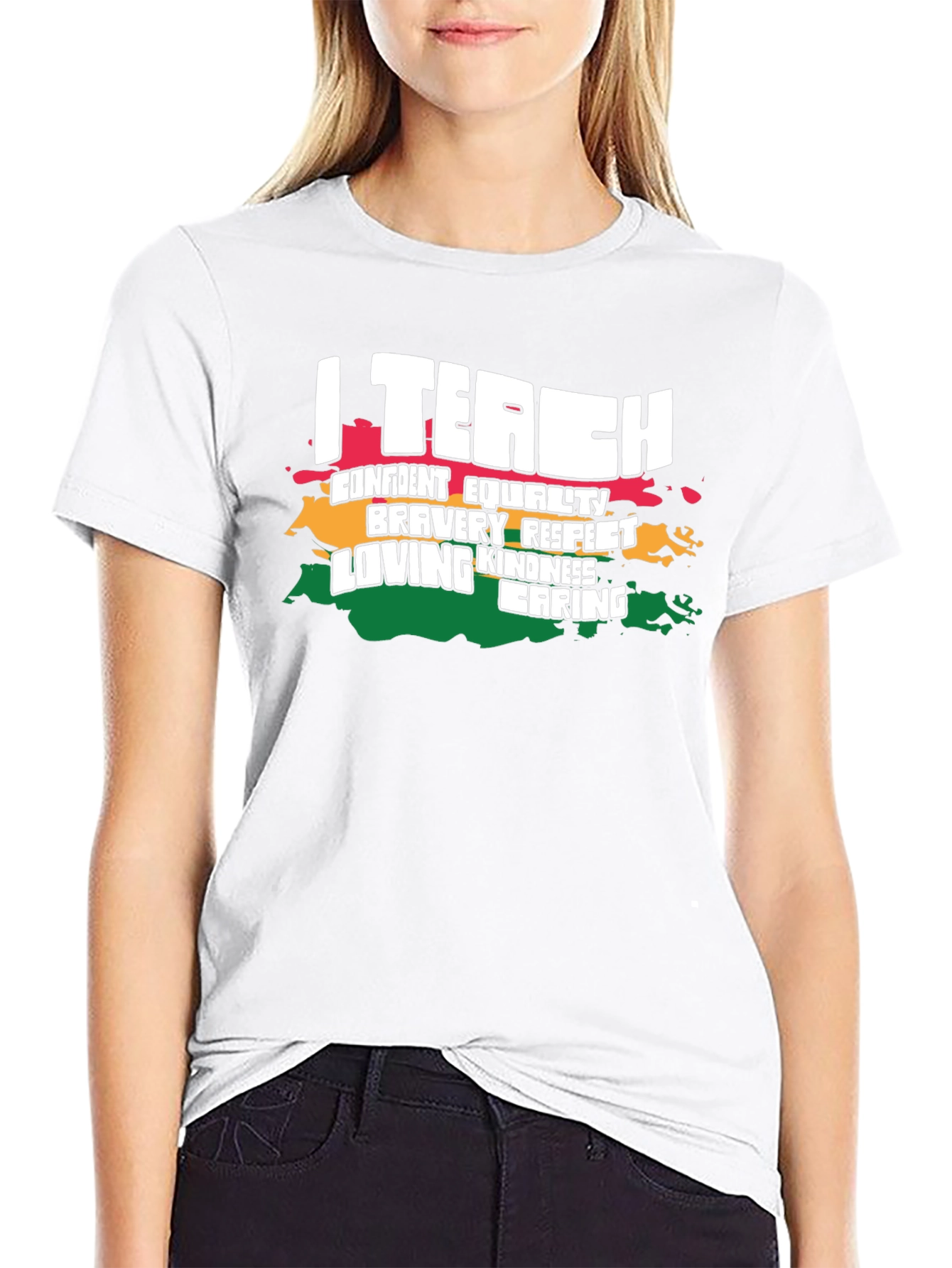 I Teach Kindness T-Shirt - Educator Appreciation Tee