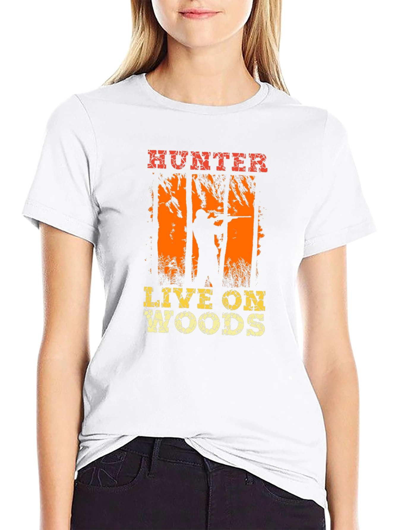 Hunter Live On Woods T-Shirt - Hunting Apparel