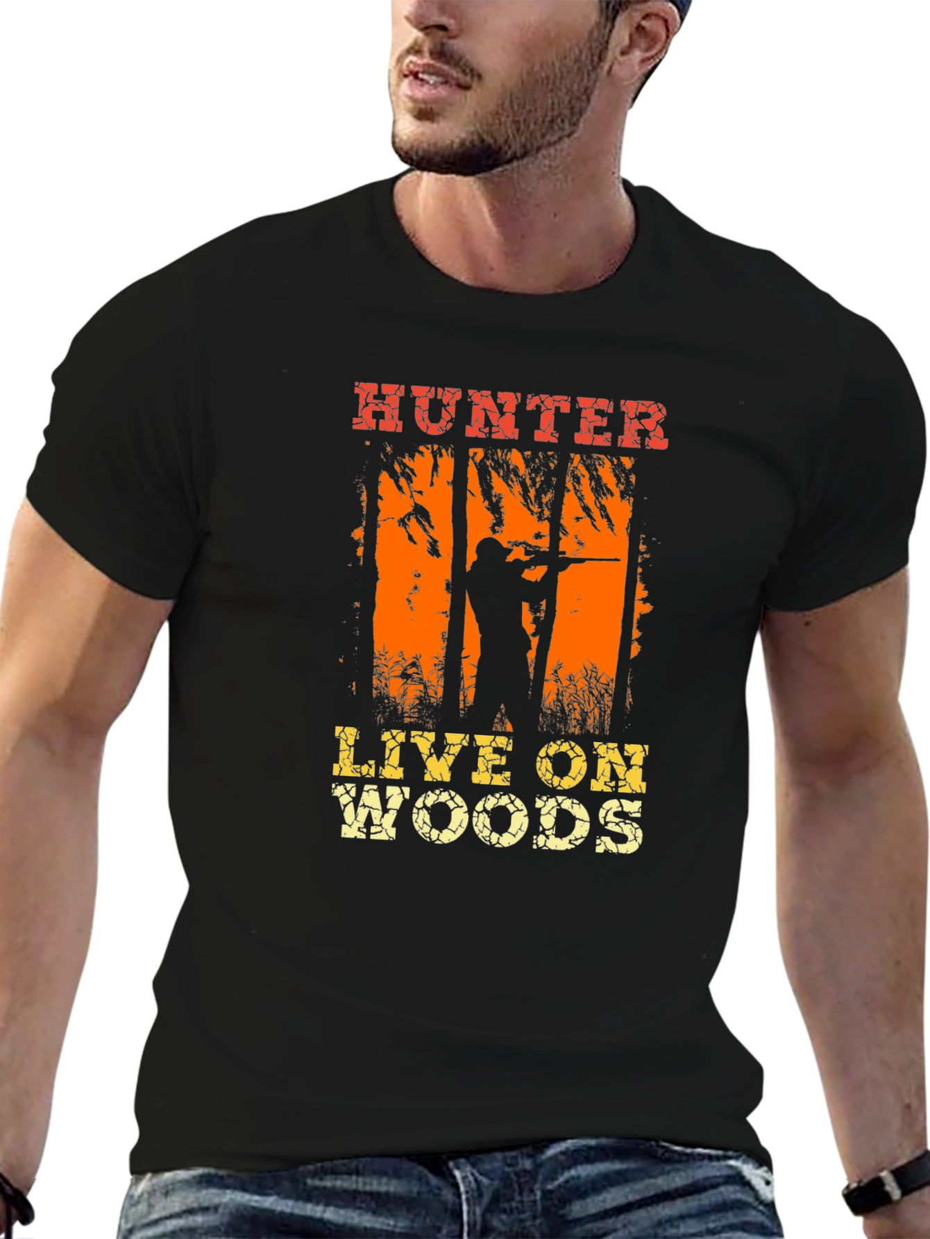 Hunter Live On Woods T-Shirt - Hunting Apparel