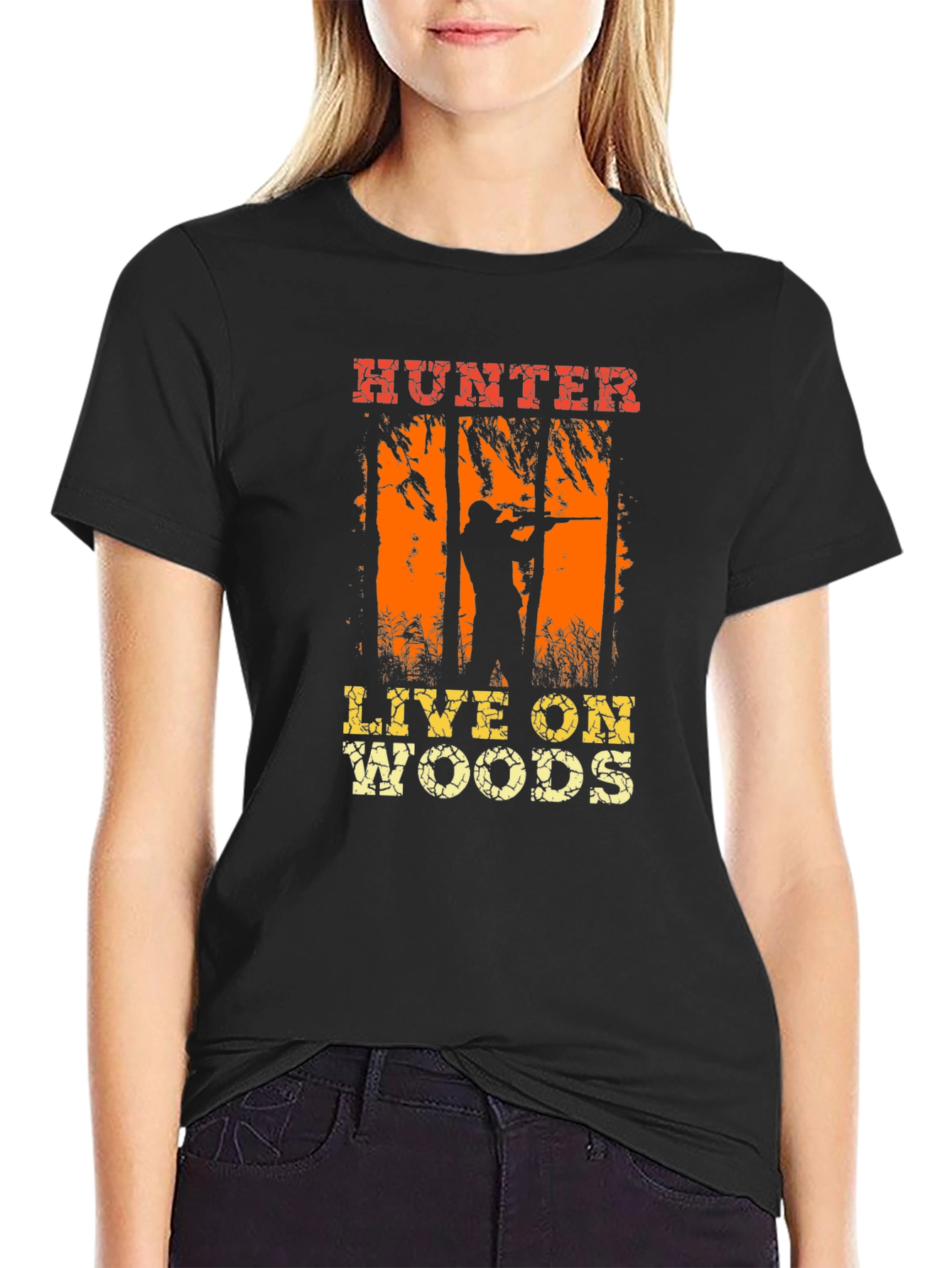 Hunter Live On Woods T-Shirt - Hunting Apparel