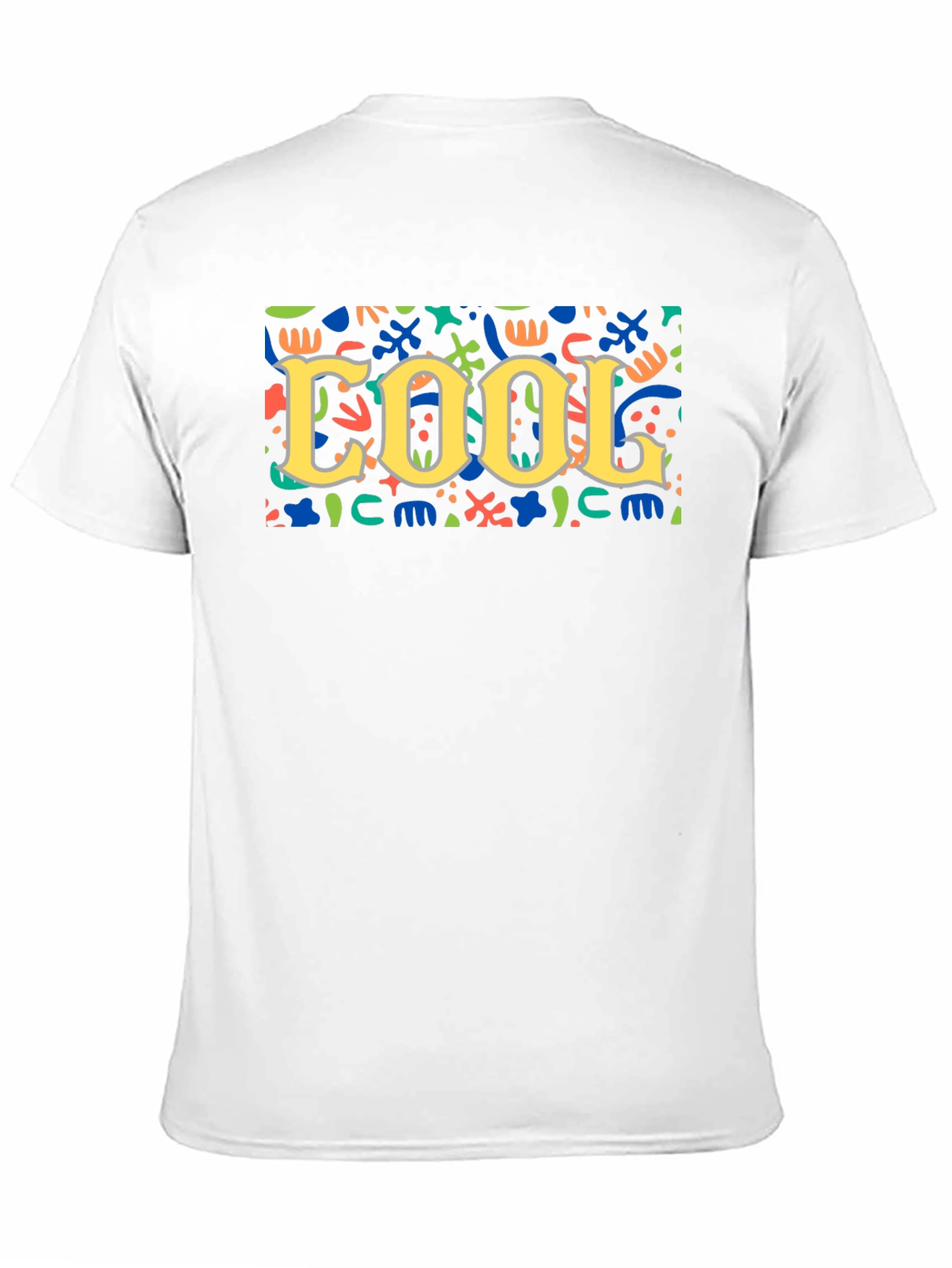 Cool Graphic Print Tee - Black