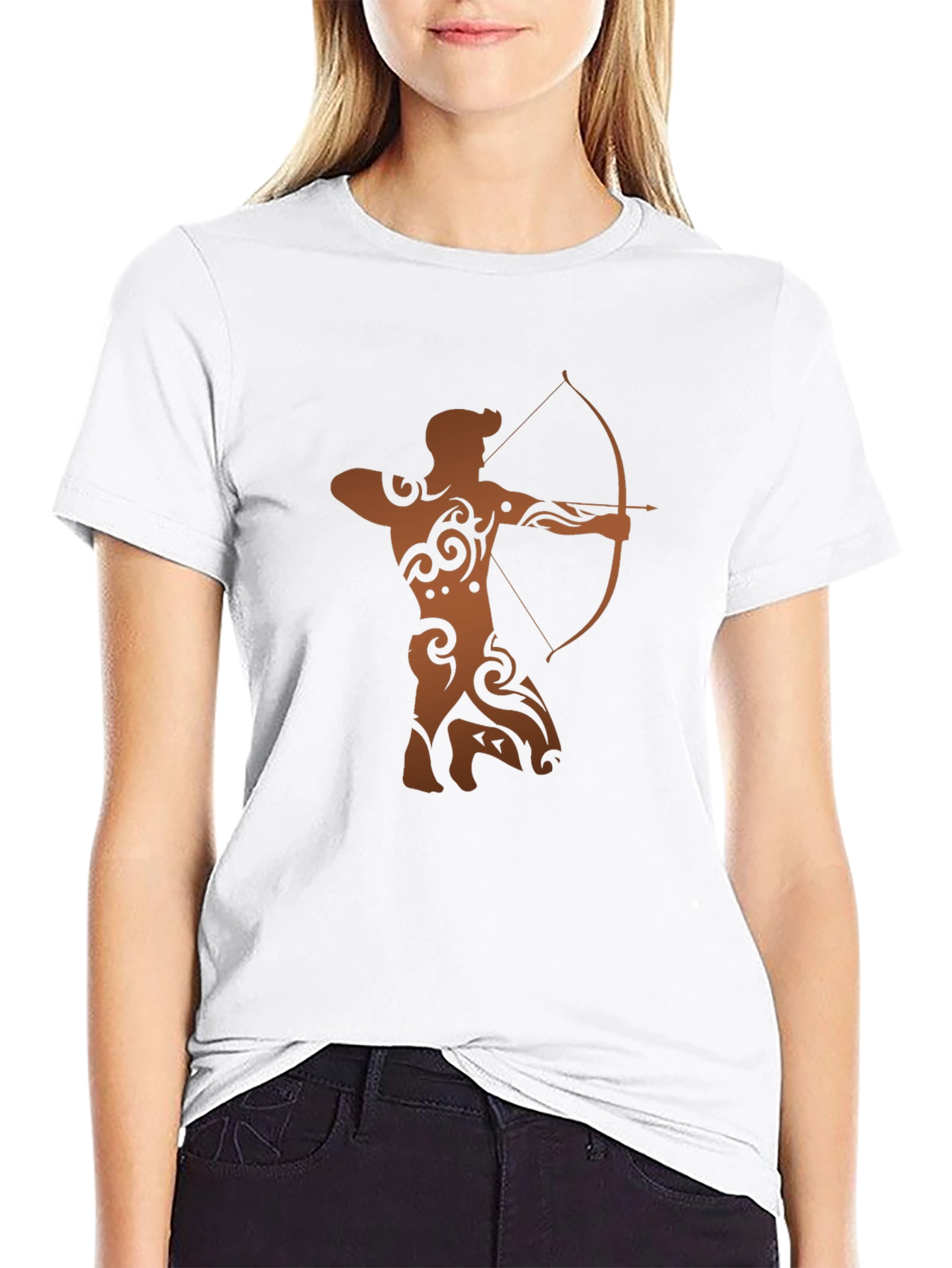 Archer Graphic T-Shirt - Tribal Design