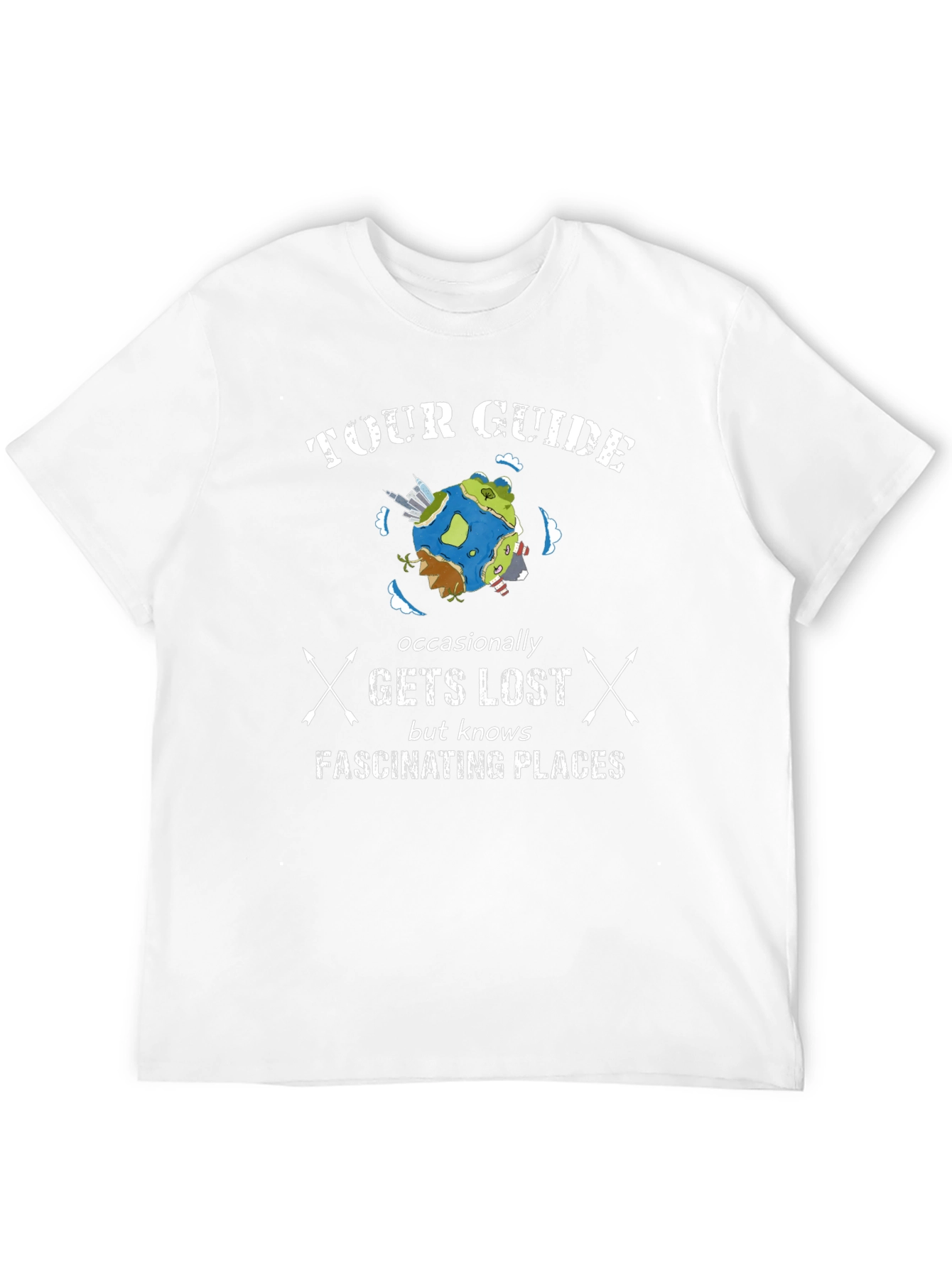 Tour Guide Novelty Graphic Tee
