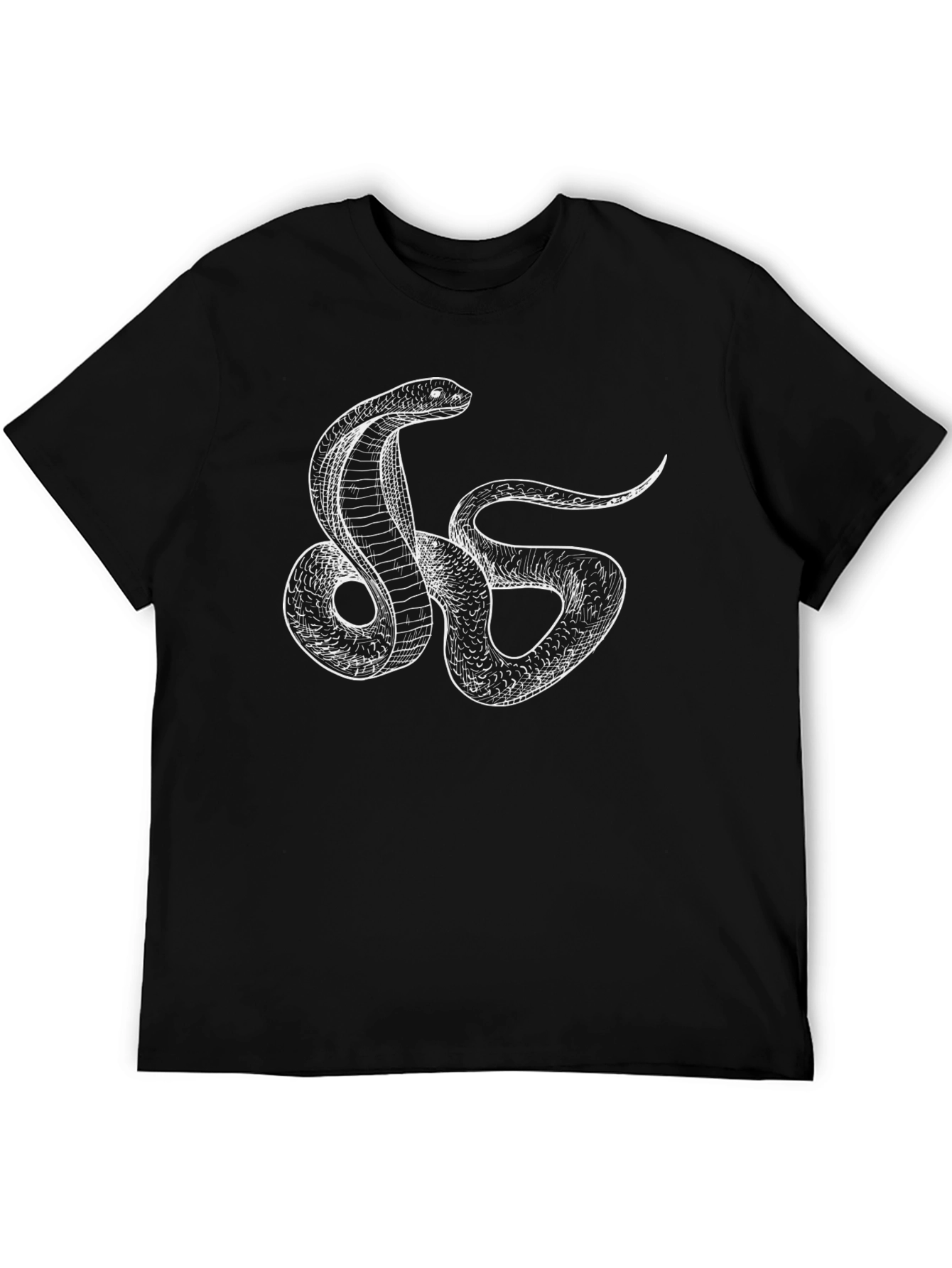 Cobra Graphic Tee - Cool Snake Design