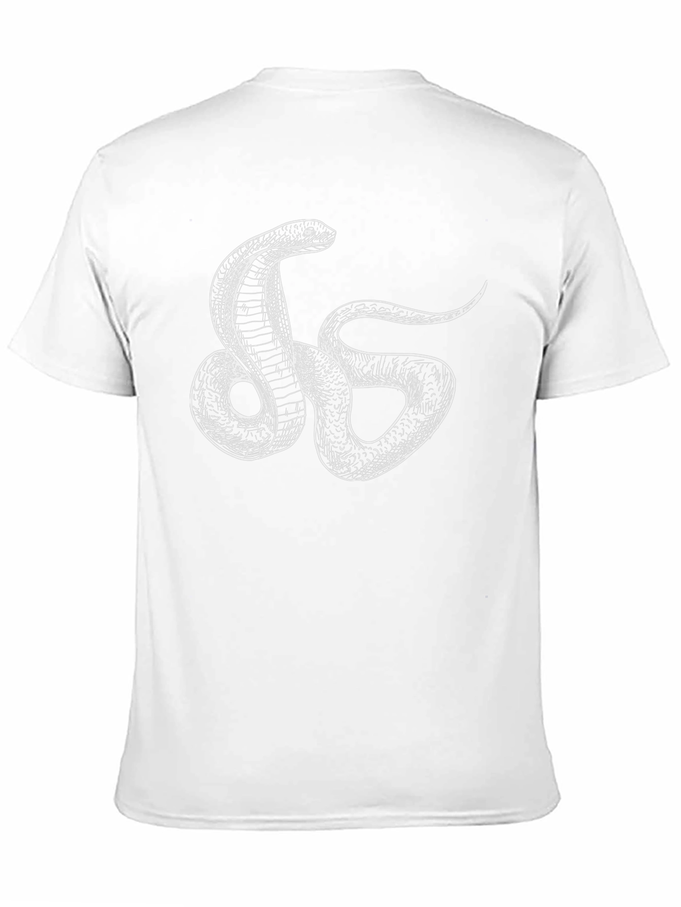 Cobra Graphic Tee - Cool Snake Design