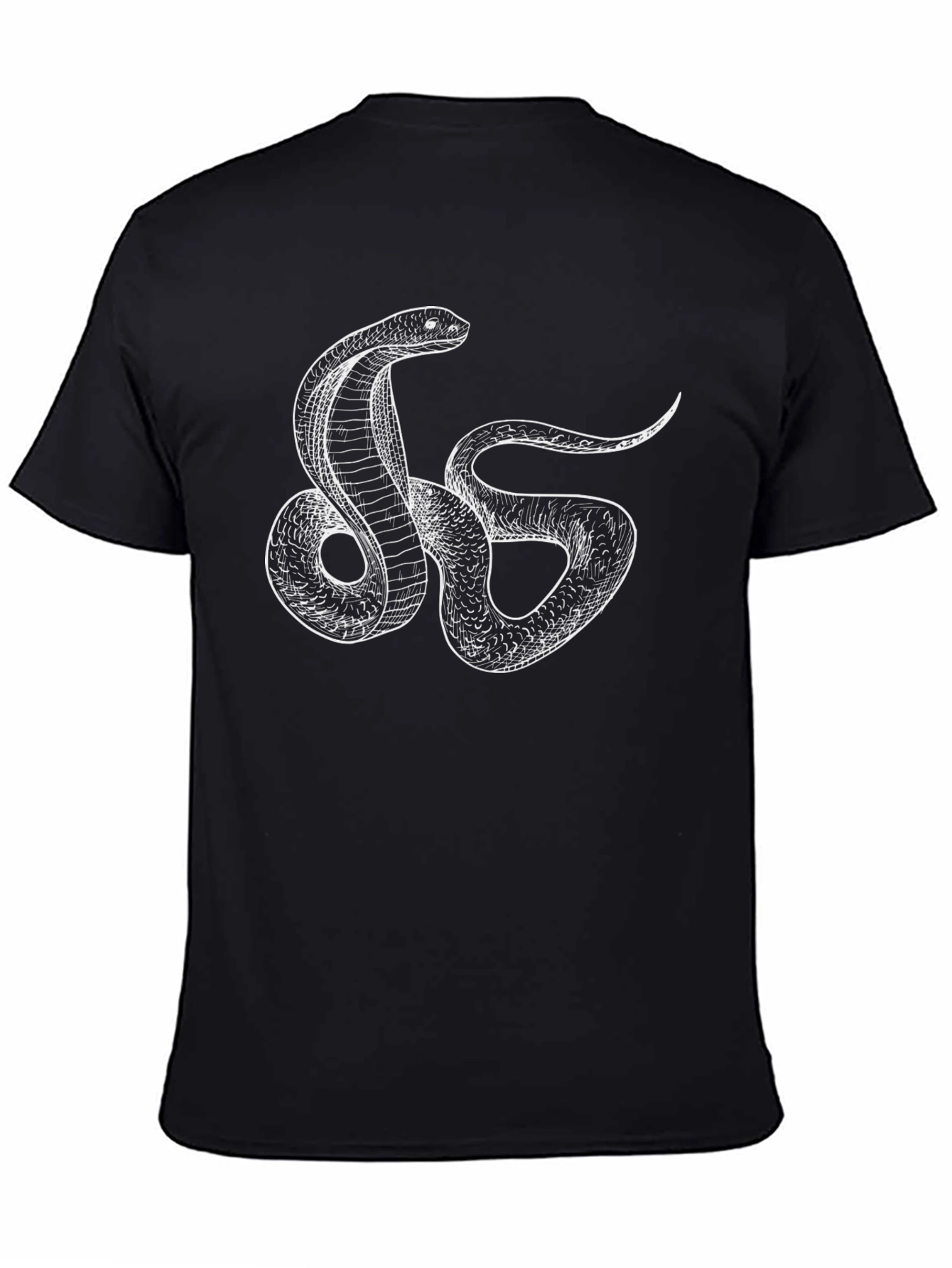 Cobra Graphic Tee - Cool Snake Design
