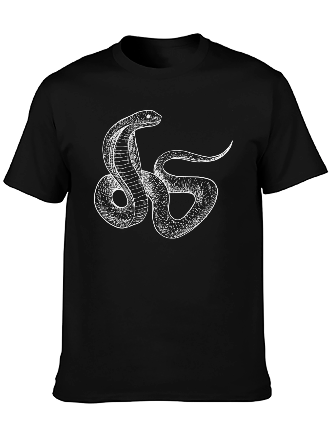Cobra Graphic Tee - Cool Snake Design