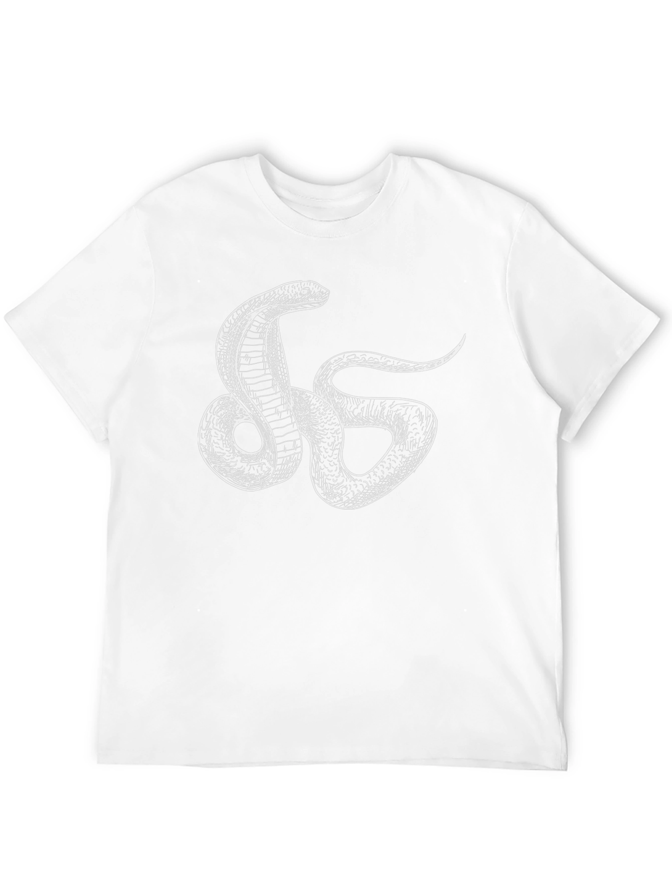 Cobra Graphic Tee - Cool Snake Design