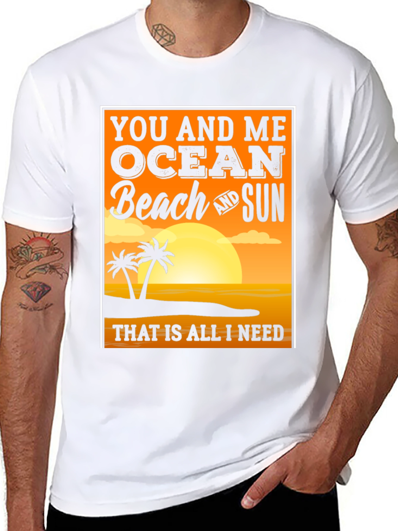 Beach Ocean Sun T-Shirt