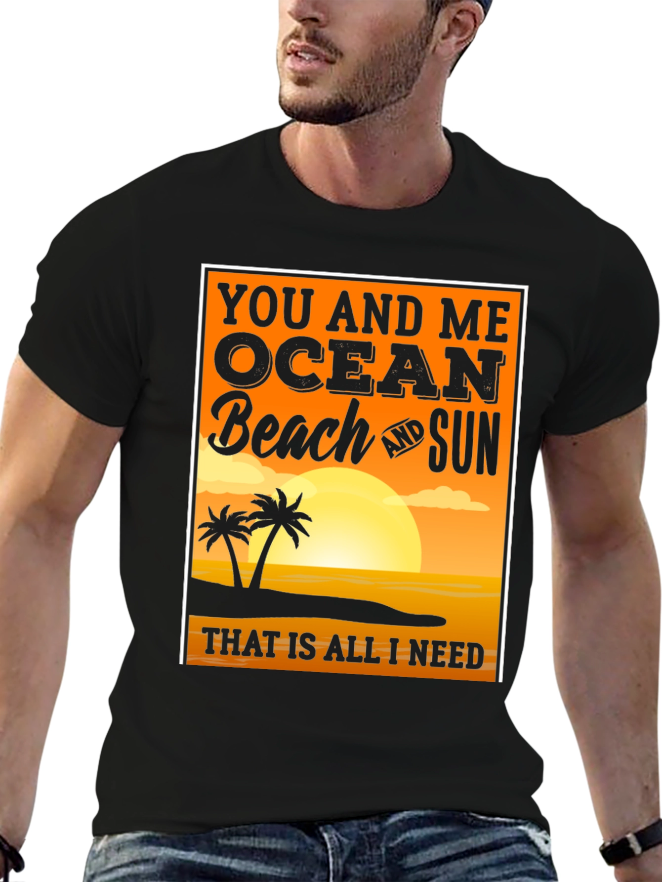 Beach Ocean Sun T-Shirt