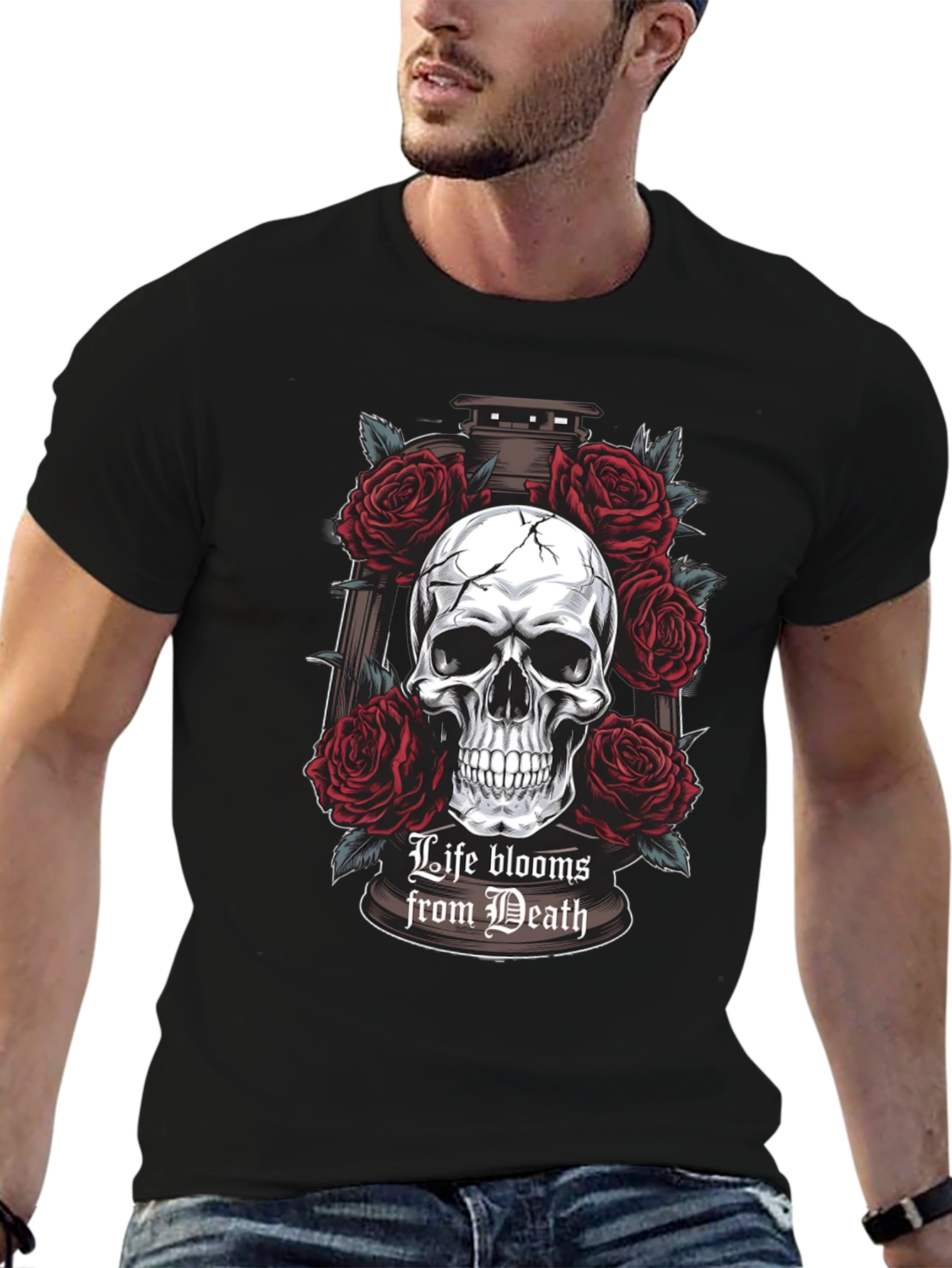 Life Blooms from Death Graphic T-Shirt