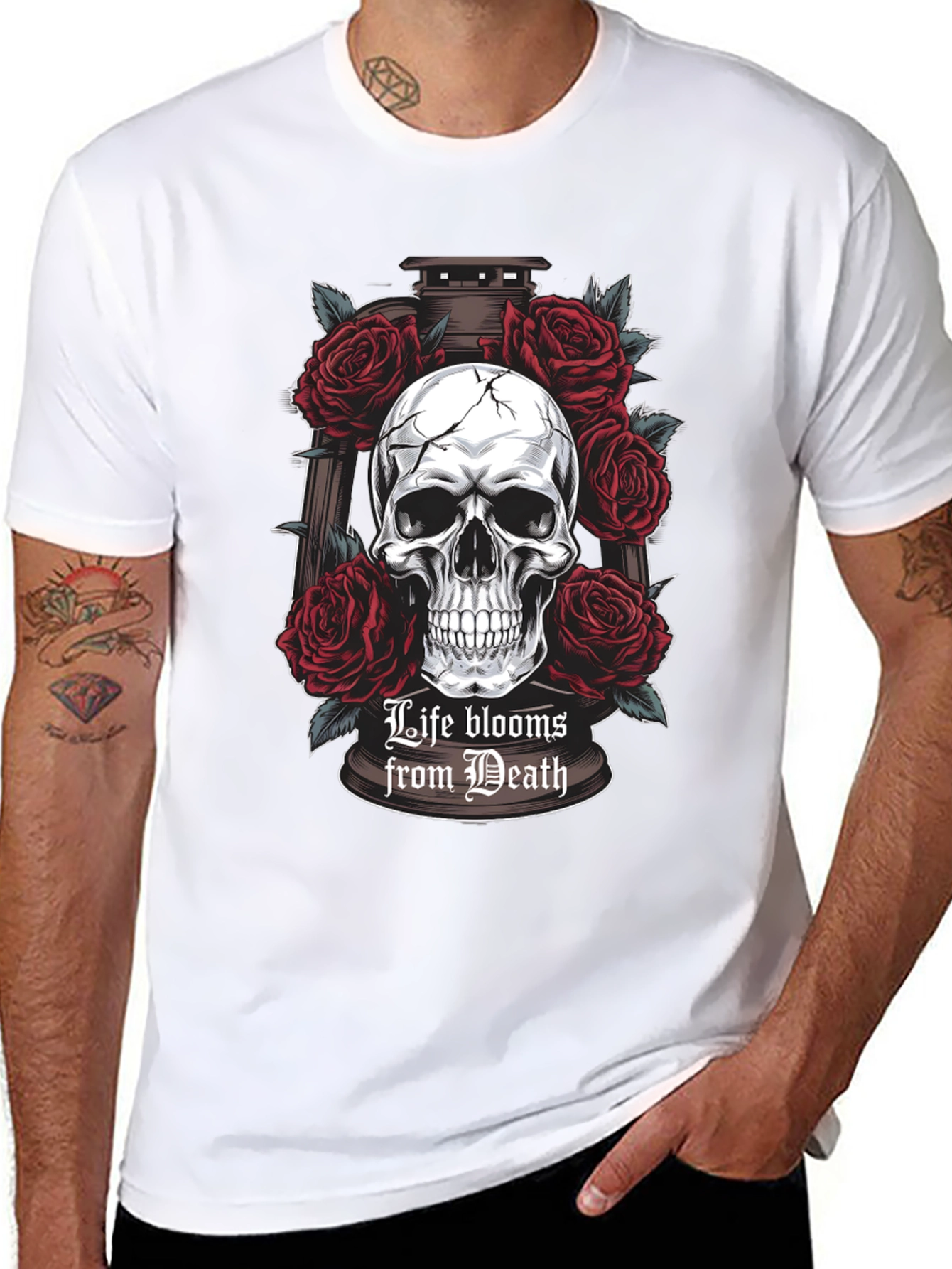 Life Blooms from Death Graphic T-Shirt