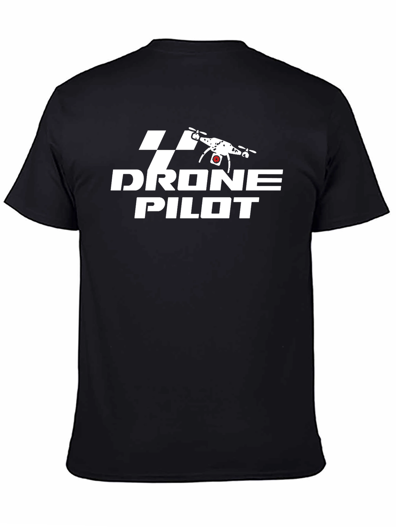 Drone Pilot Graphic Tee - Black