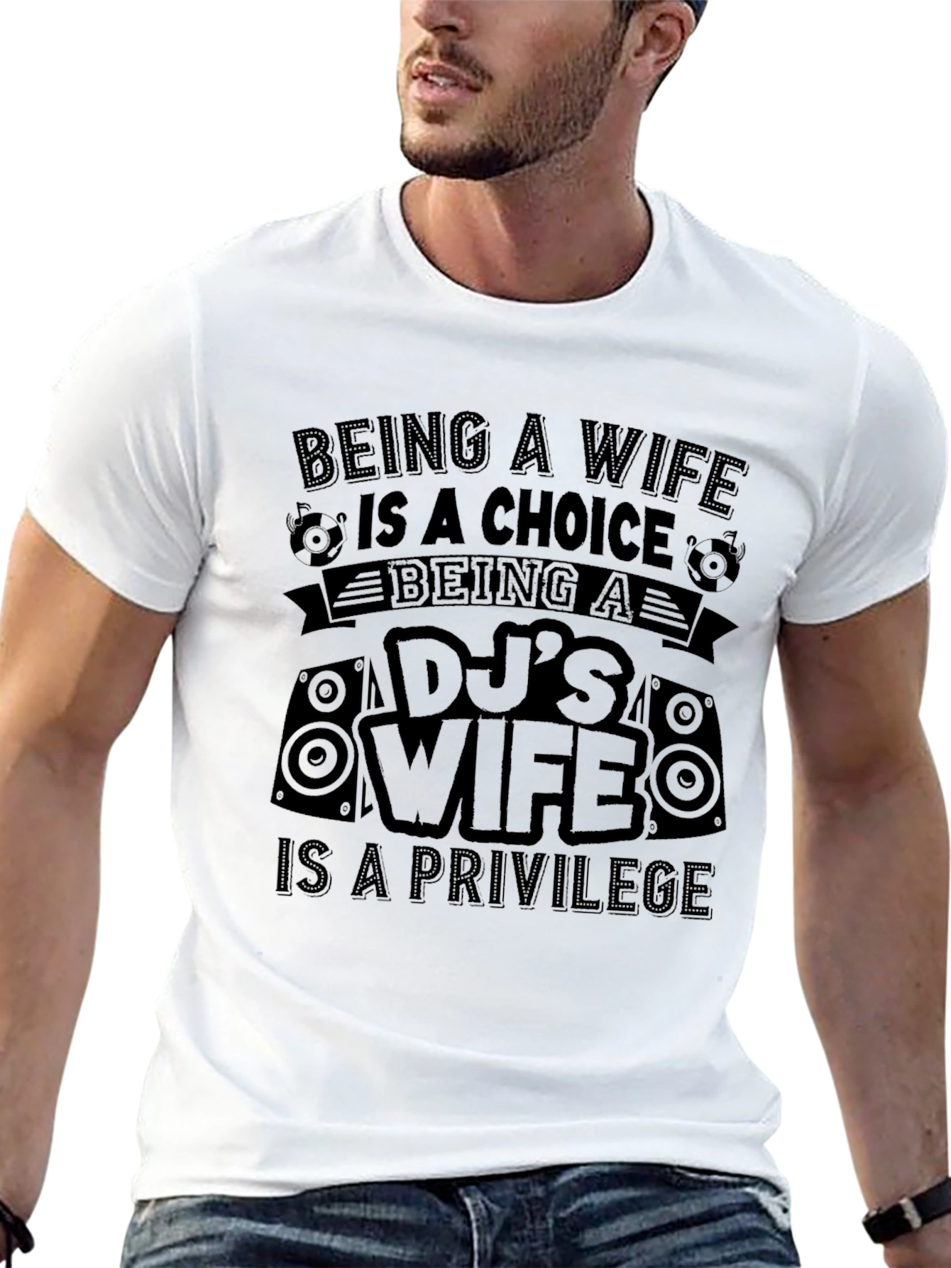 DJs Wife T-Shirt - Choice & Privilege