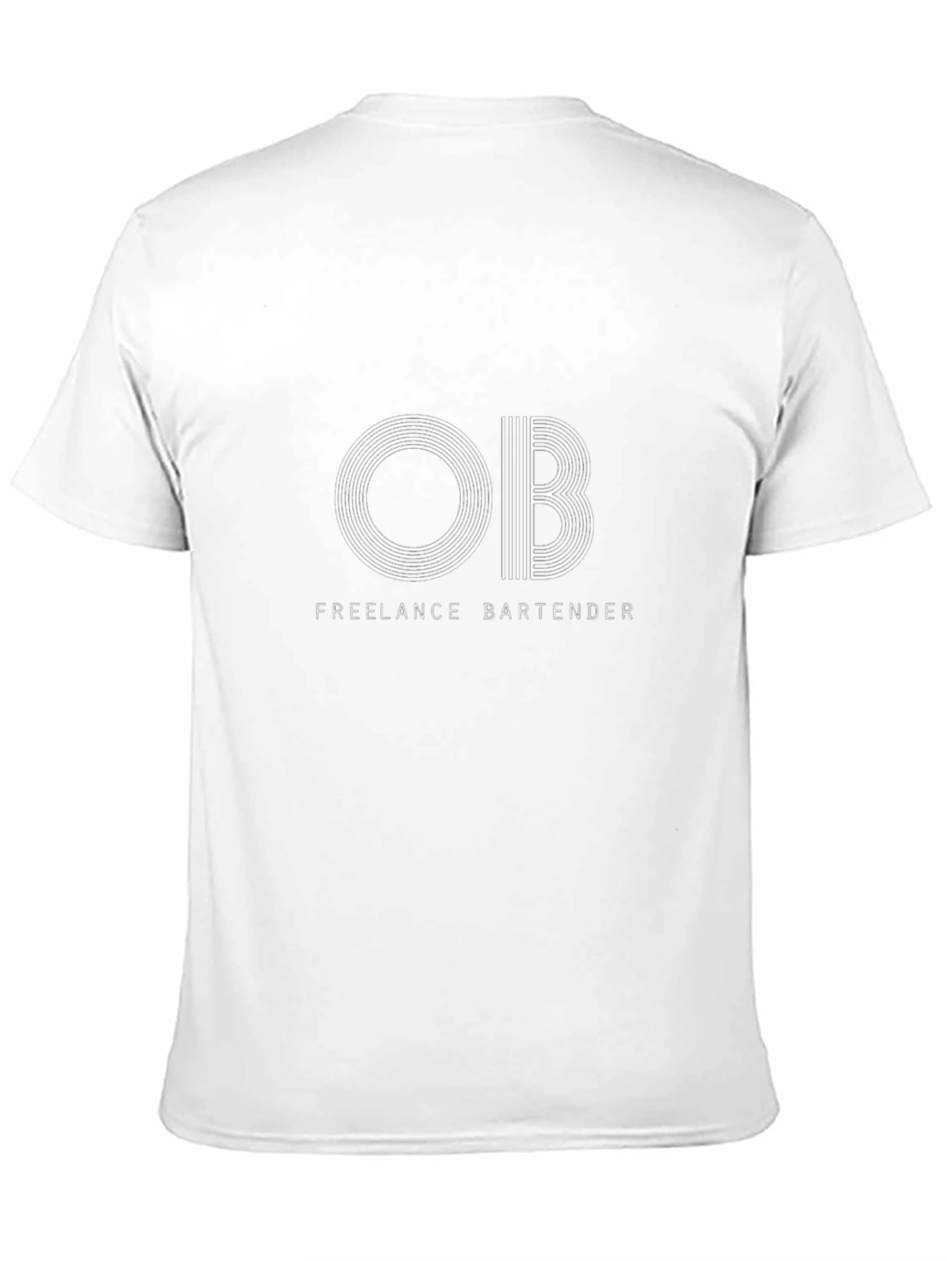 Freelance Bartender Black T-Shirt