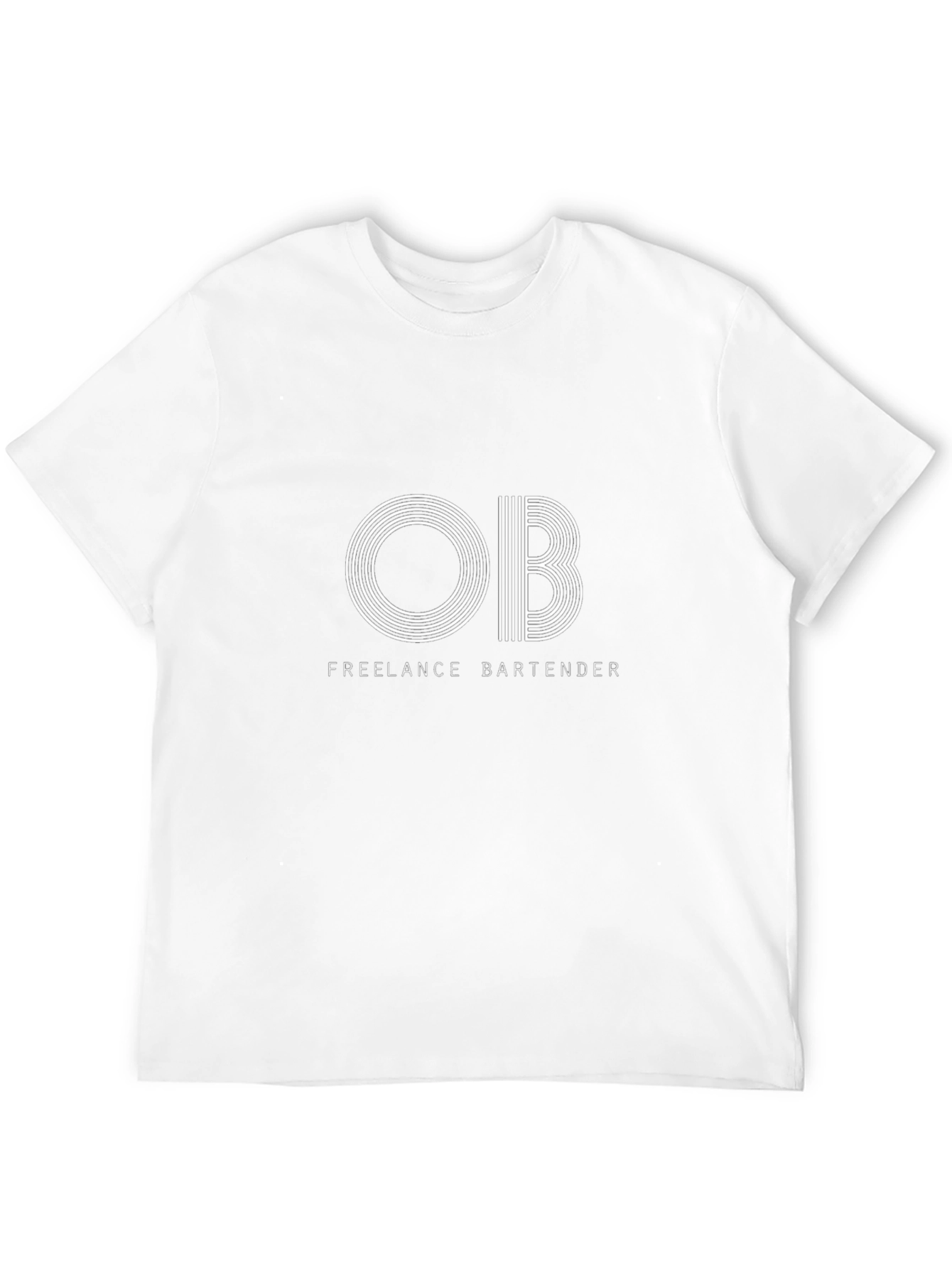 Freelance Bartender Black T-Shirt