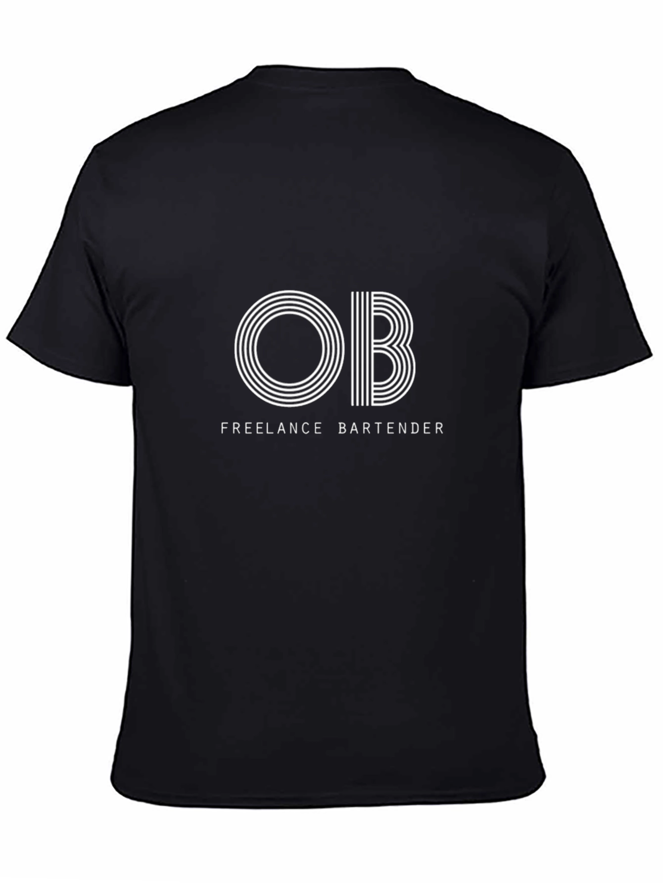 Freelance Bartender Black T-Shirt