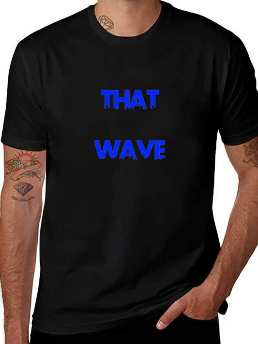 That Wave Graphic T-Shirt - Stylish Mens Tee