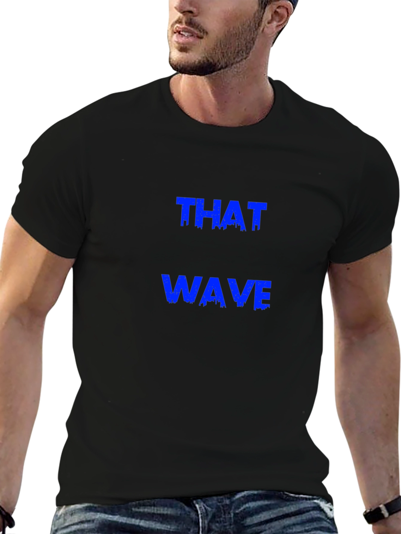 That Wave Graphic T-Shirt - Stylish Mens Tee