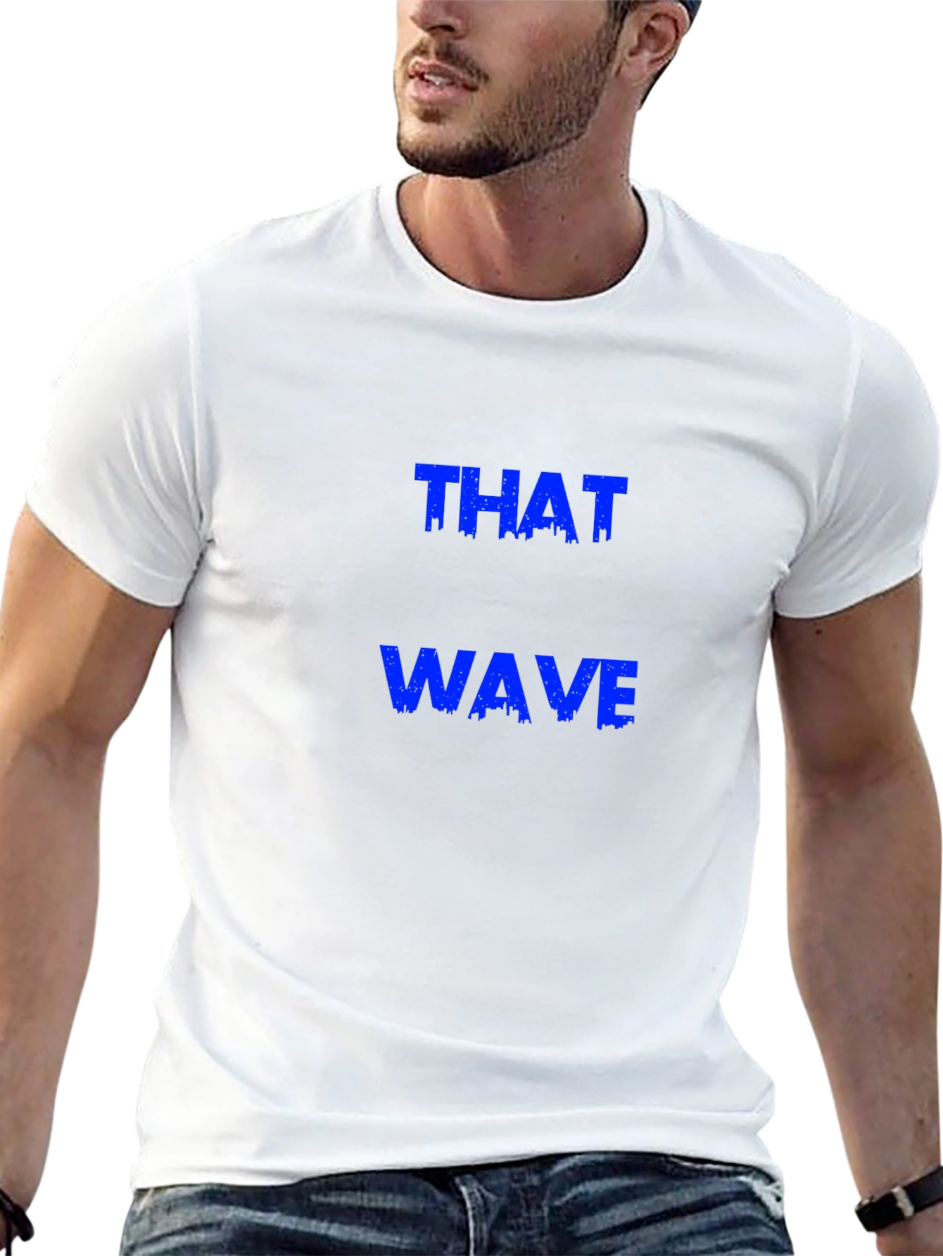 That Wave Graphic T-Shirt - Stylish Mens Tee