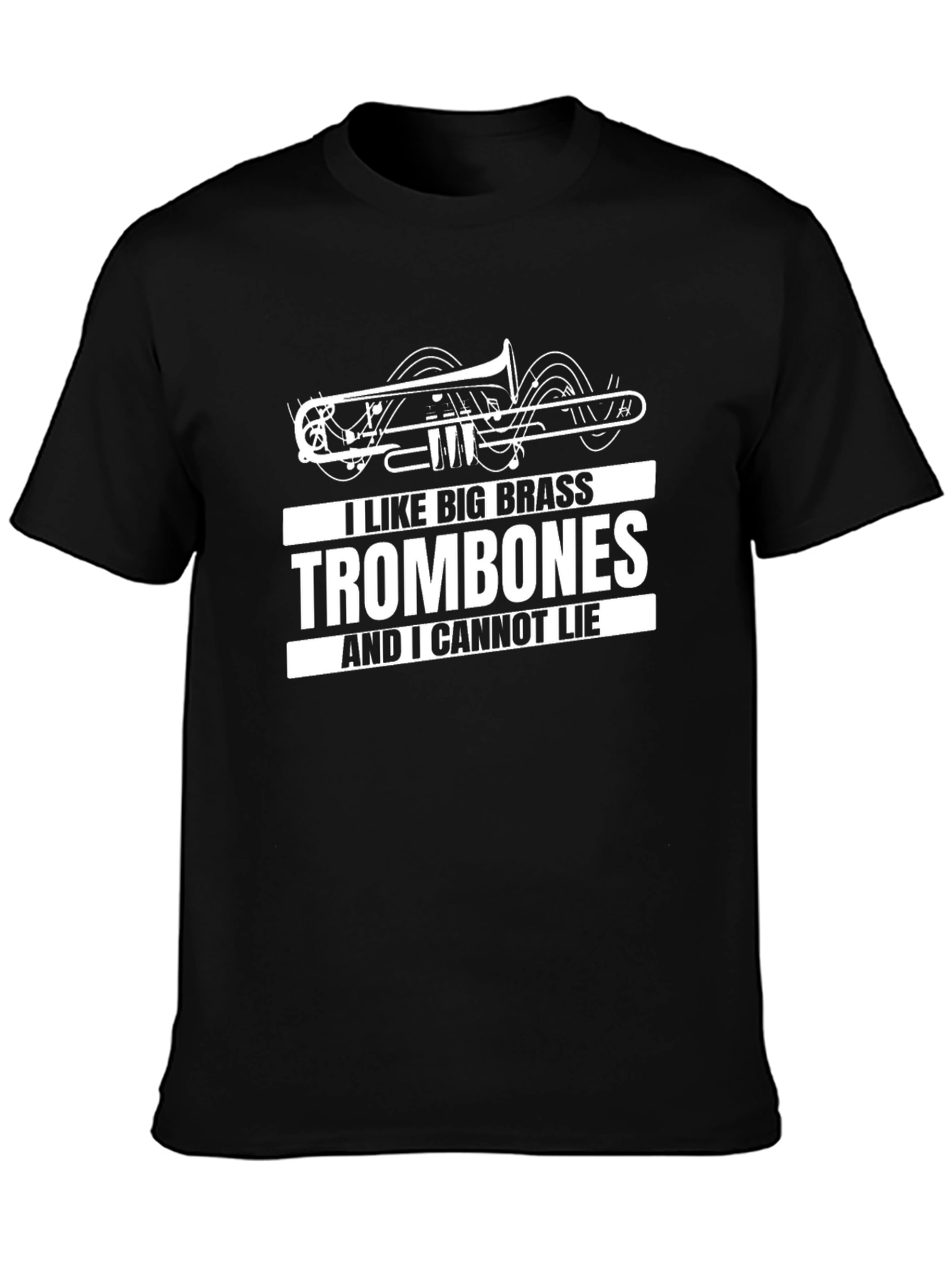 I Like Big Brass Trombones Graphic T-Shirt