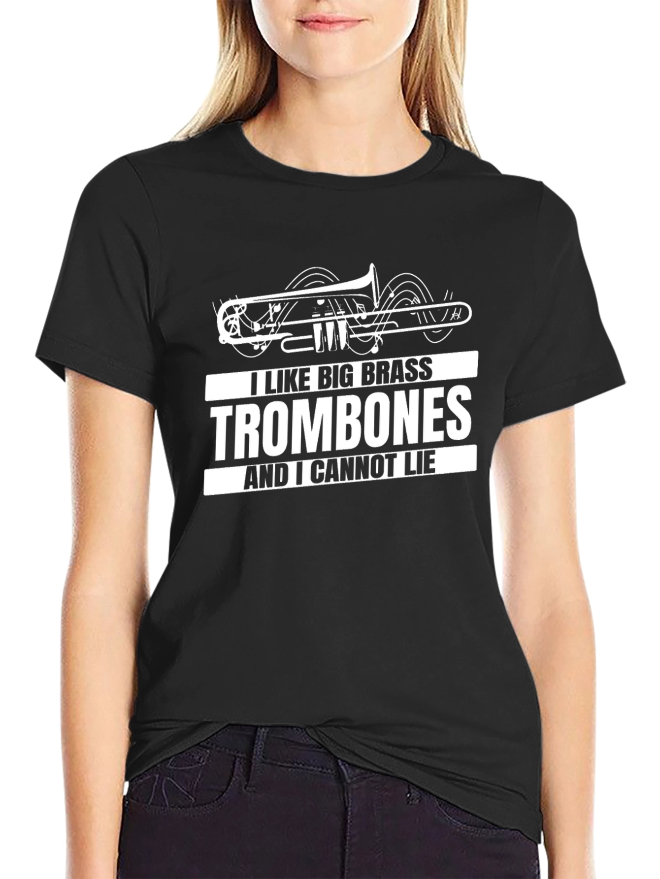 I Like Big Brass Trombones Graphic T-Shirt