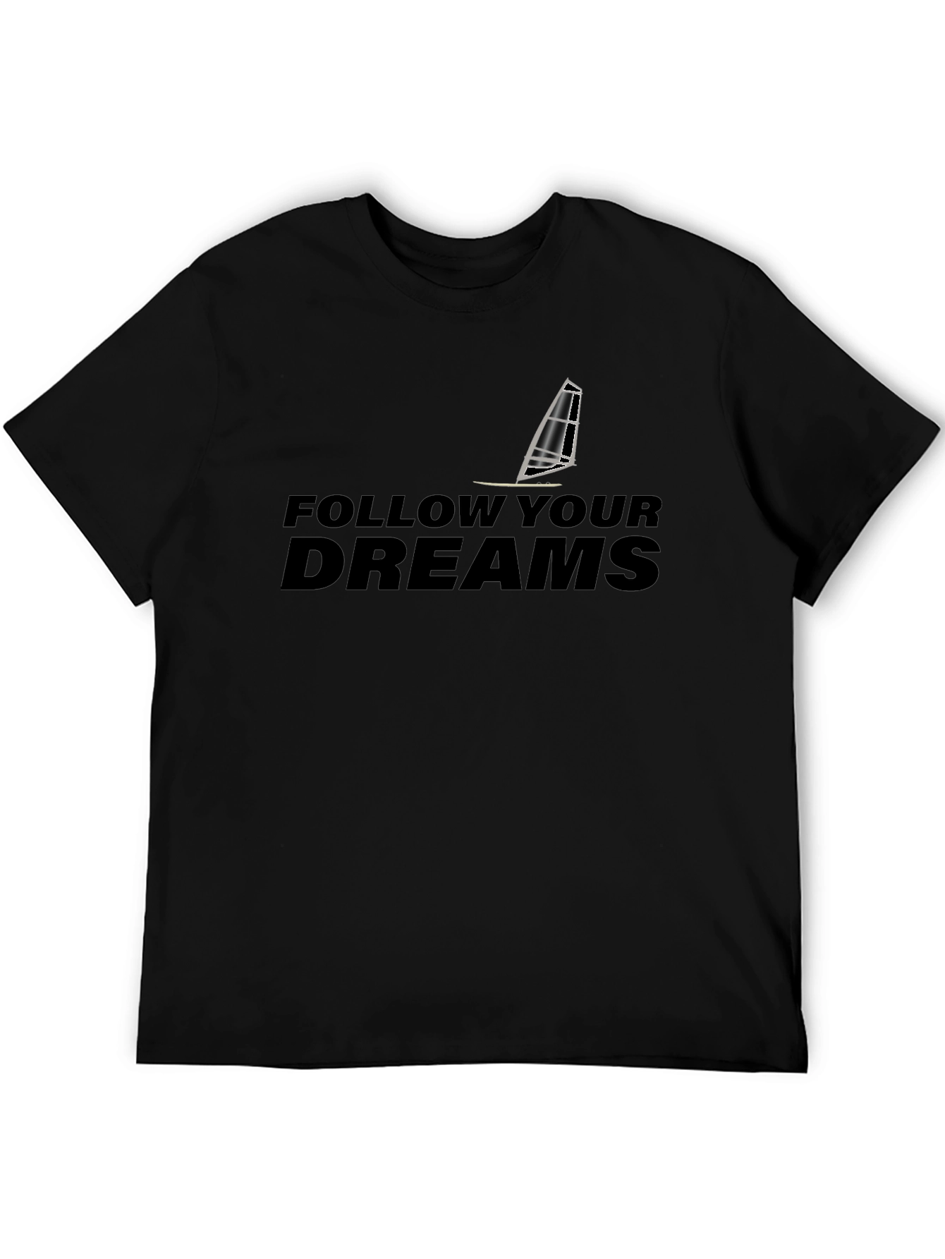 Follow Your Dreams Windsurfing Graphic T-Shirt