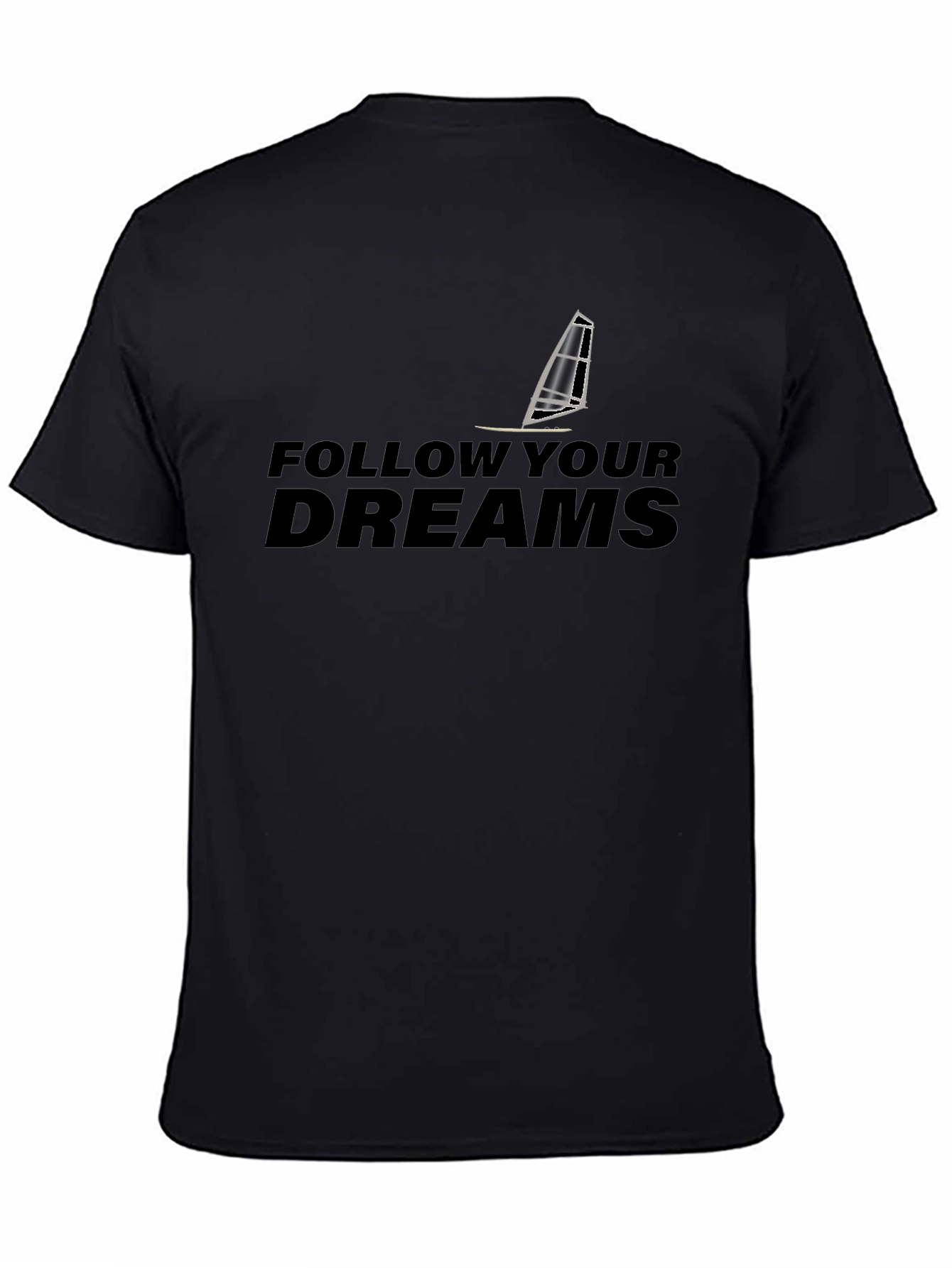 Follow Your Dreams Windsurfing Graphic T-Shirt