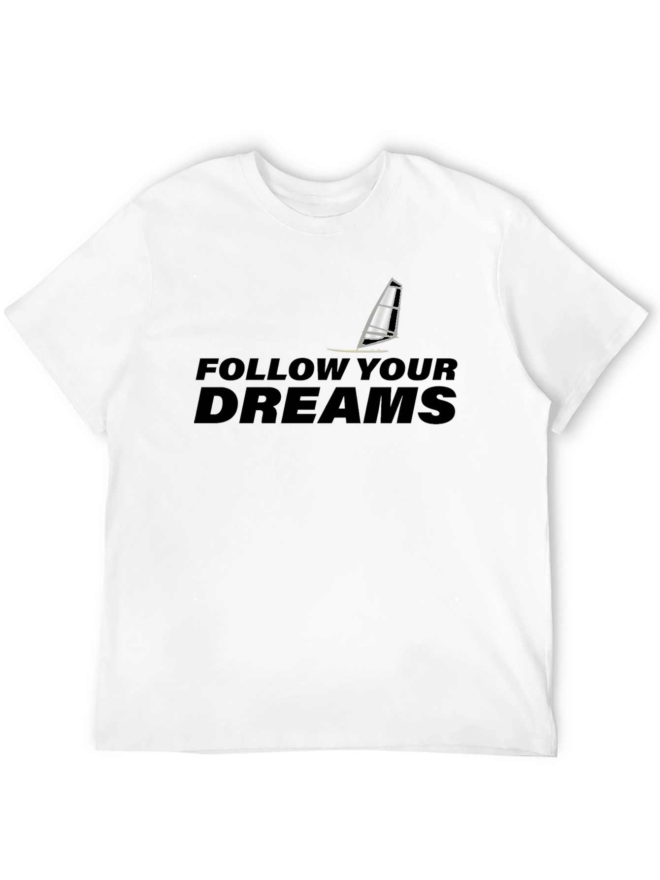 Follow Your Dreams Windsurfing Graphic T-Shirt