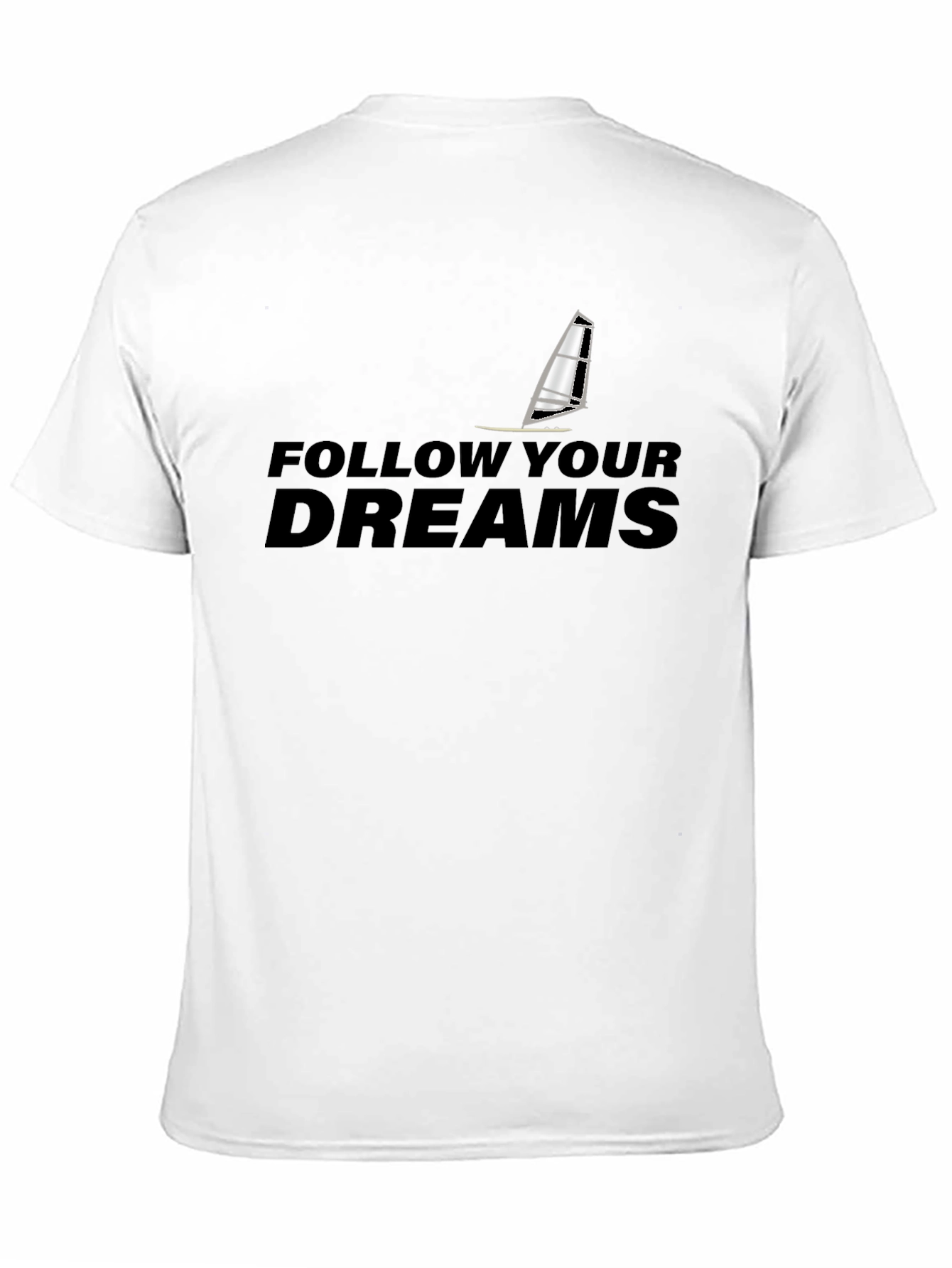 Follow Your Dreams Windsurfing Graphic T-Shirt