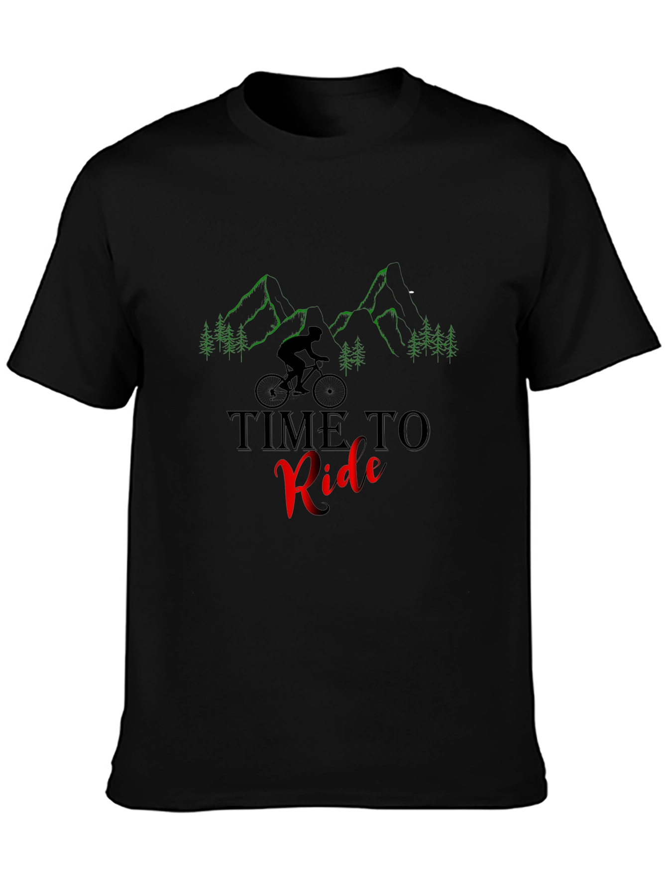 Time to Ride Graphic Tee - Mountain Biking Shirt