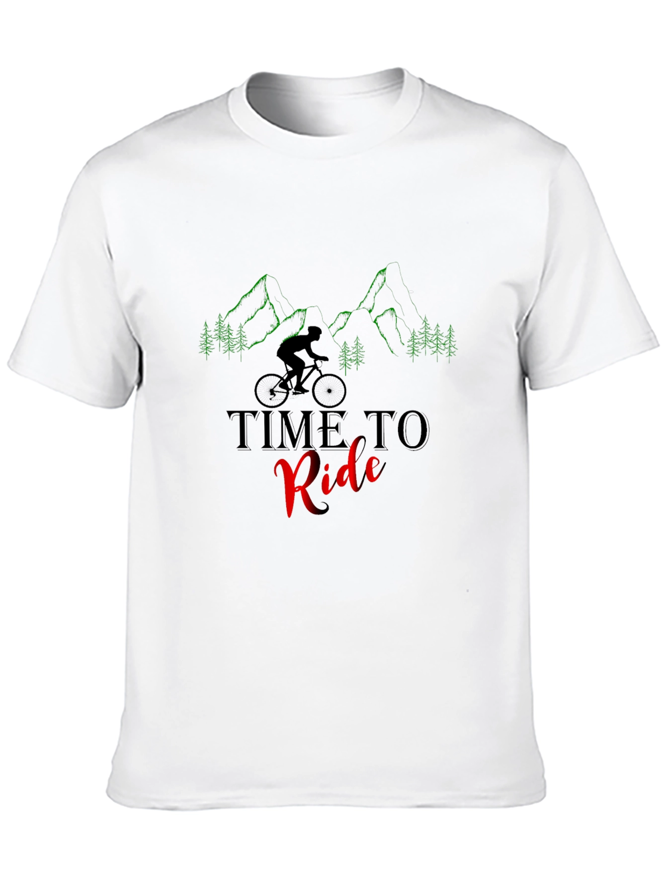 Time to Ride Graphic Tee - Mountain Biking Shirt