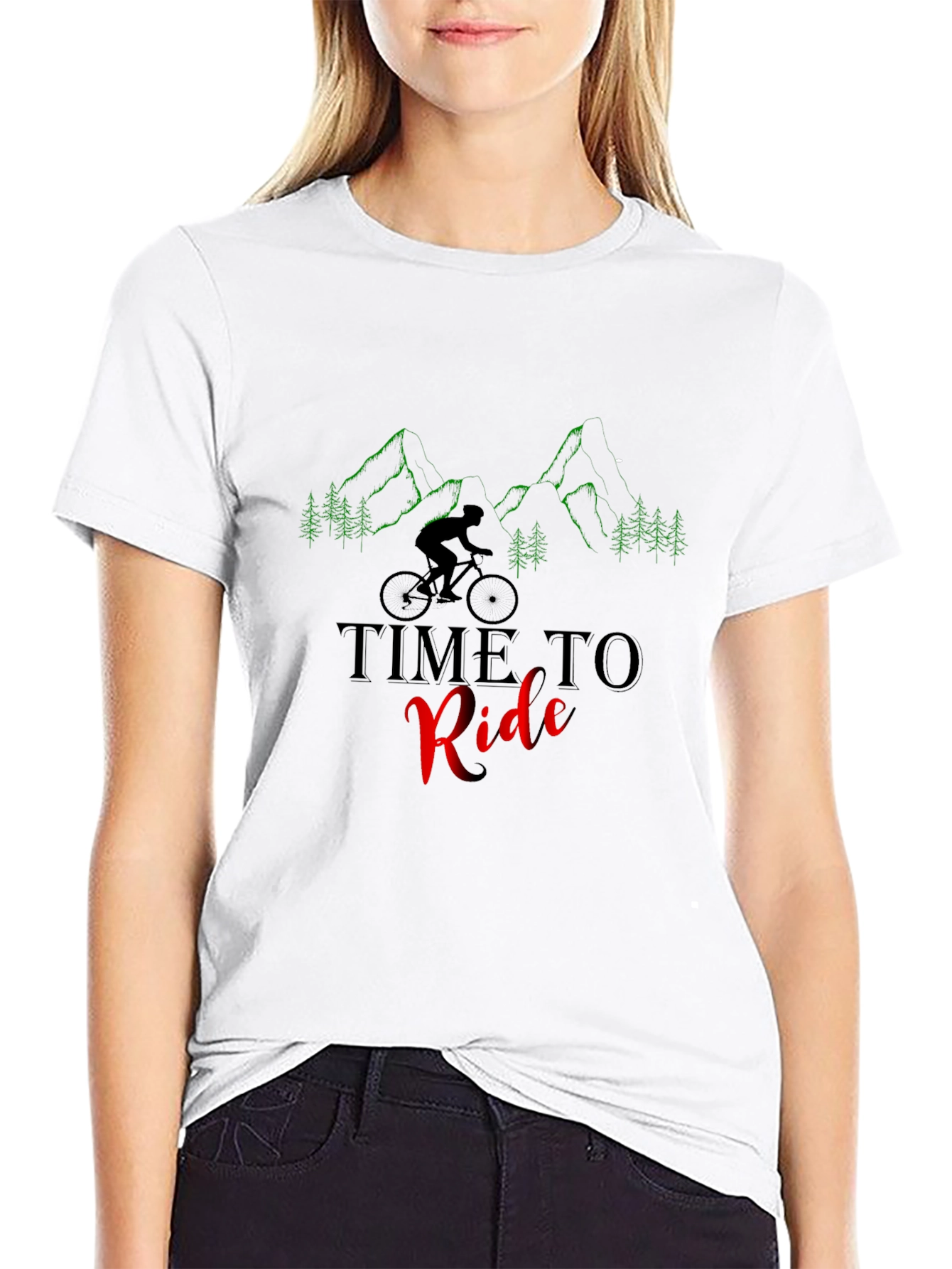 Time to Ride Graphic Tee - Mountain Biking Shirt