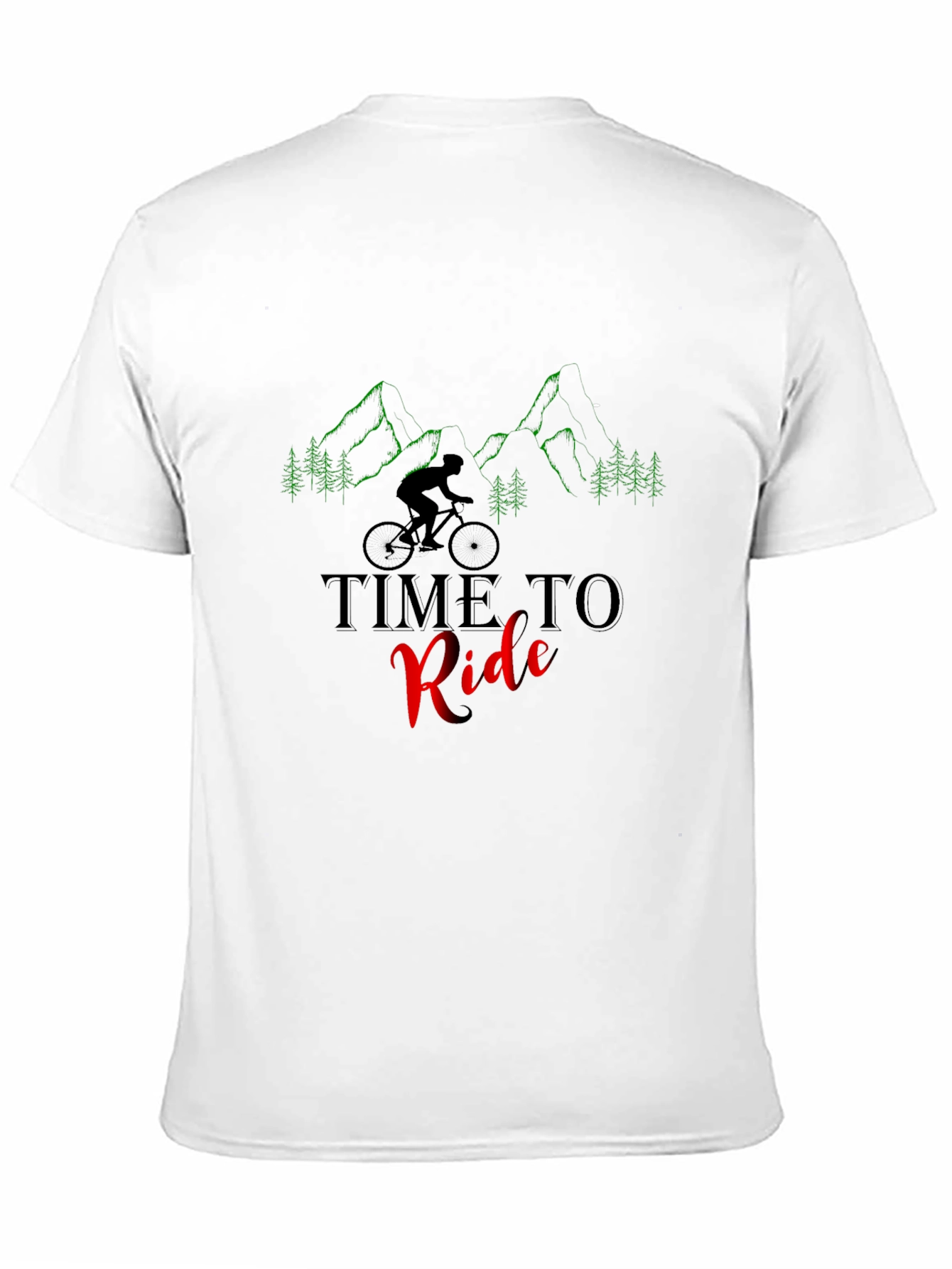 Time to Ride Graphic Tee - Mountain Biking Shirt